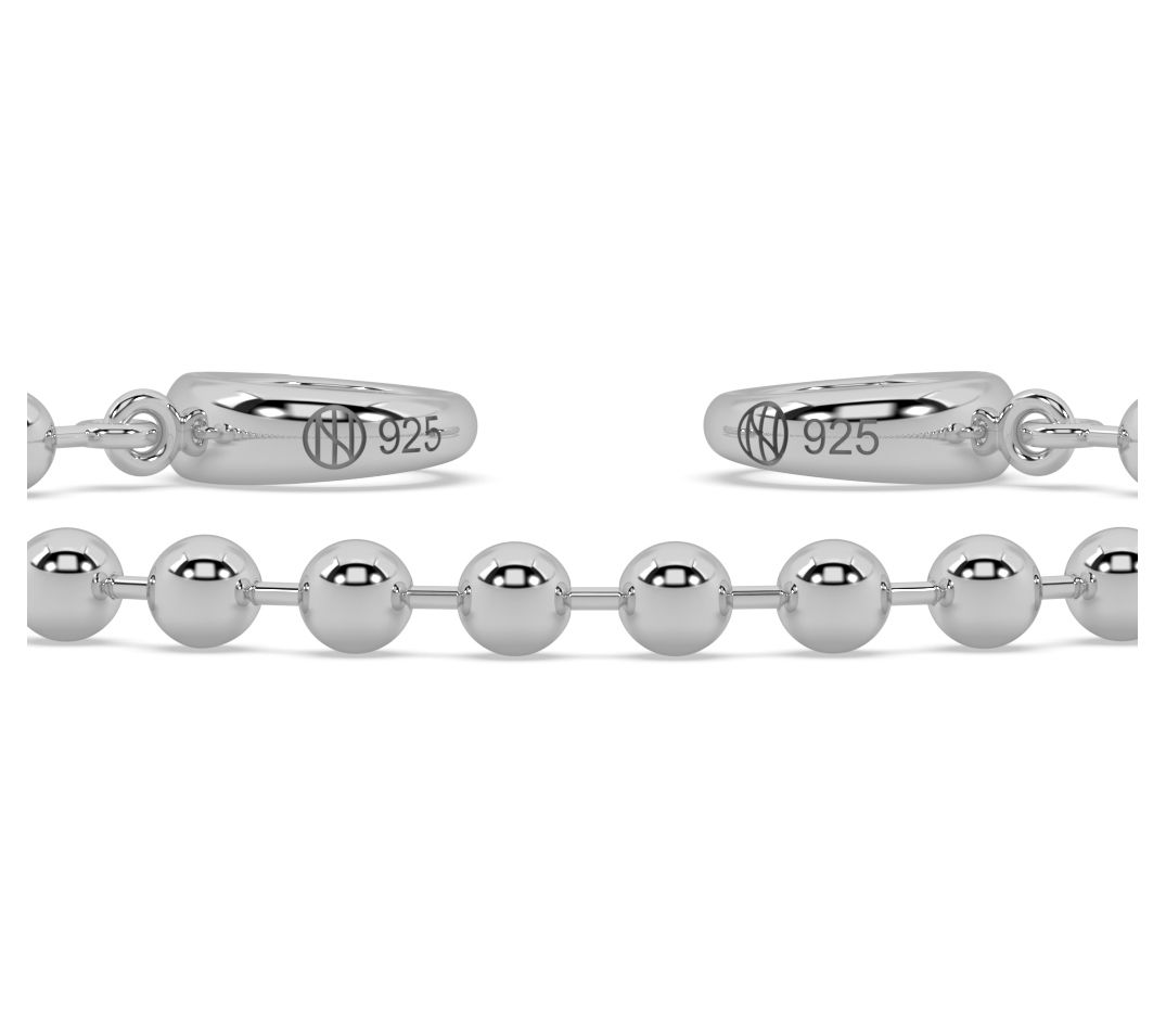 ONI Fine Jewelry Sterling Silver Maxi Sphere Bracelet