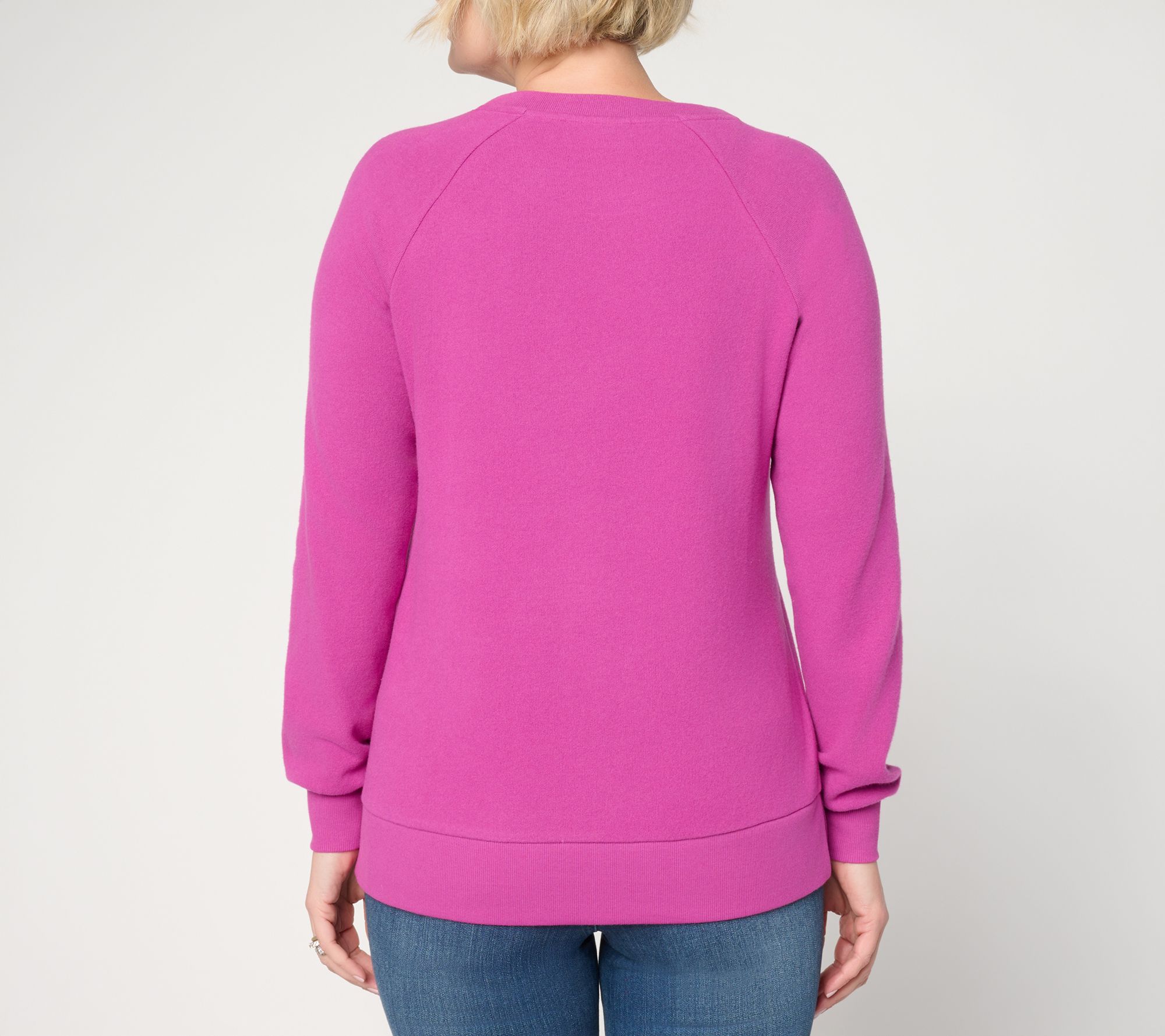 Jingle Belles by Kim Gravel Starburst Sequin Knit Top