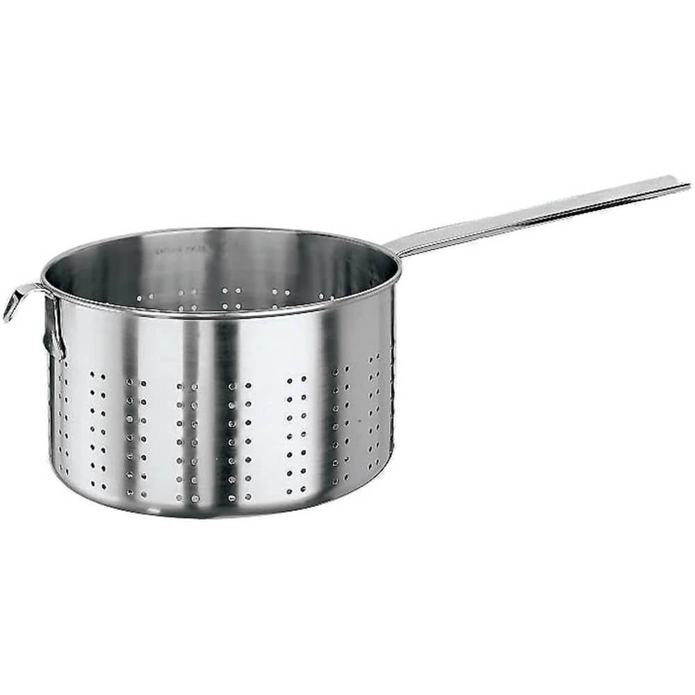 World Cuisine | 11924-24 - 6 7/8 qt Stainless Pasta STRAINER | Steel