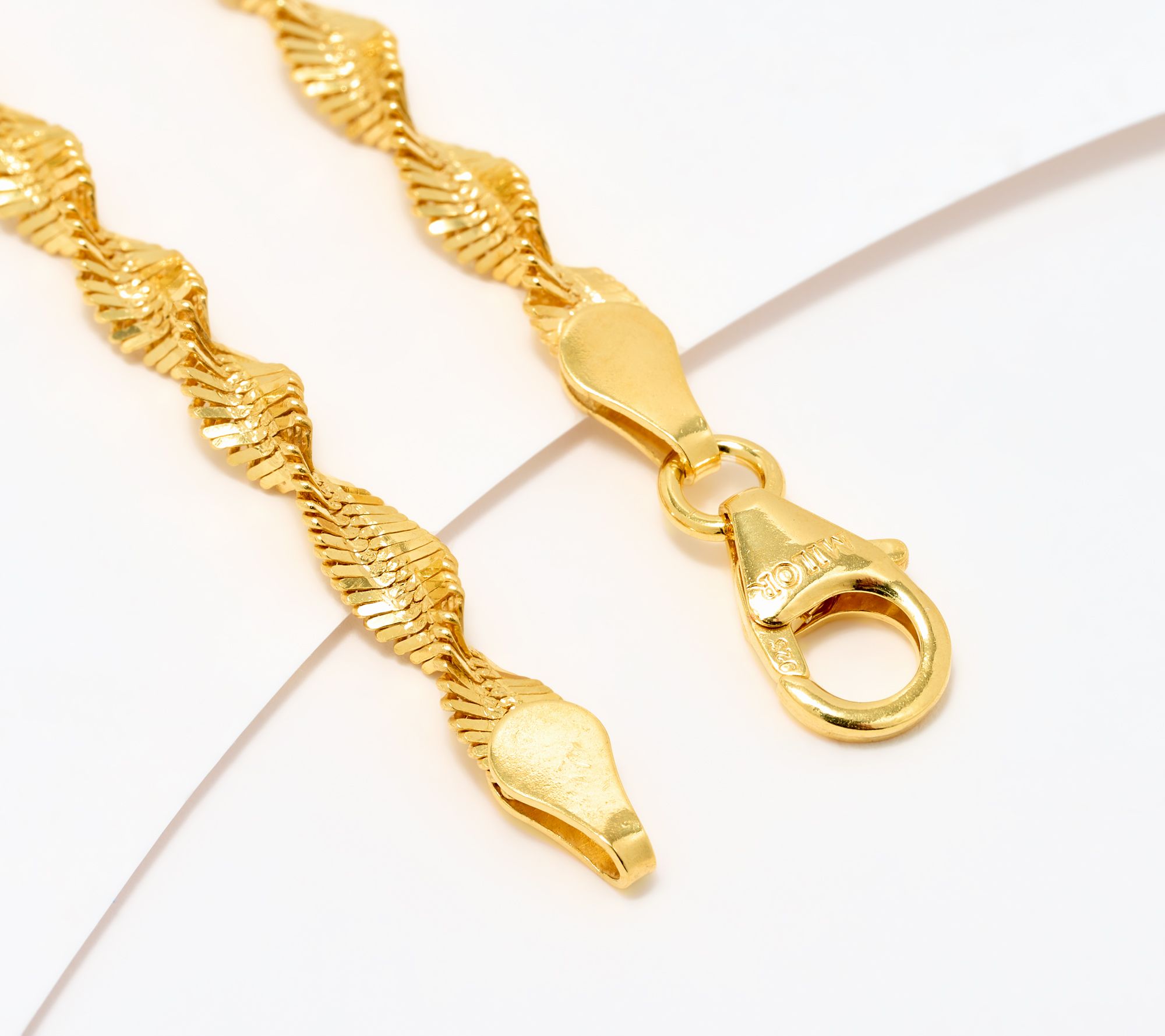 David Markstein Sterling Silver Debut Twisted Herringbone Bracelet