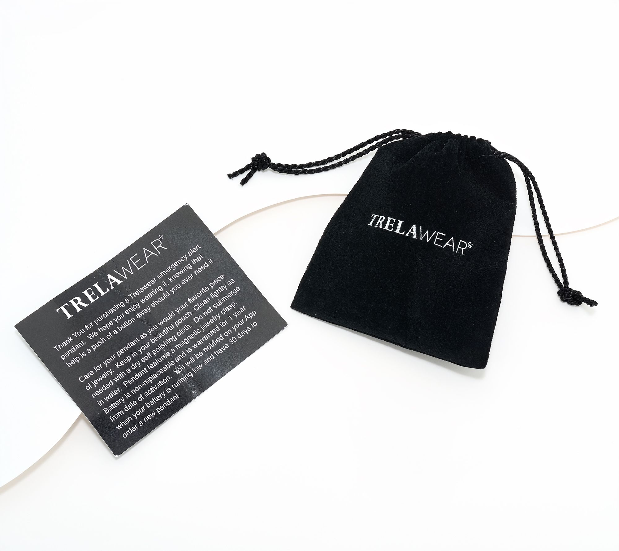 Trelawear Emergency Response Pendant w/ 6 Month Membershp