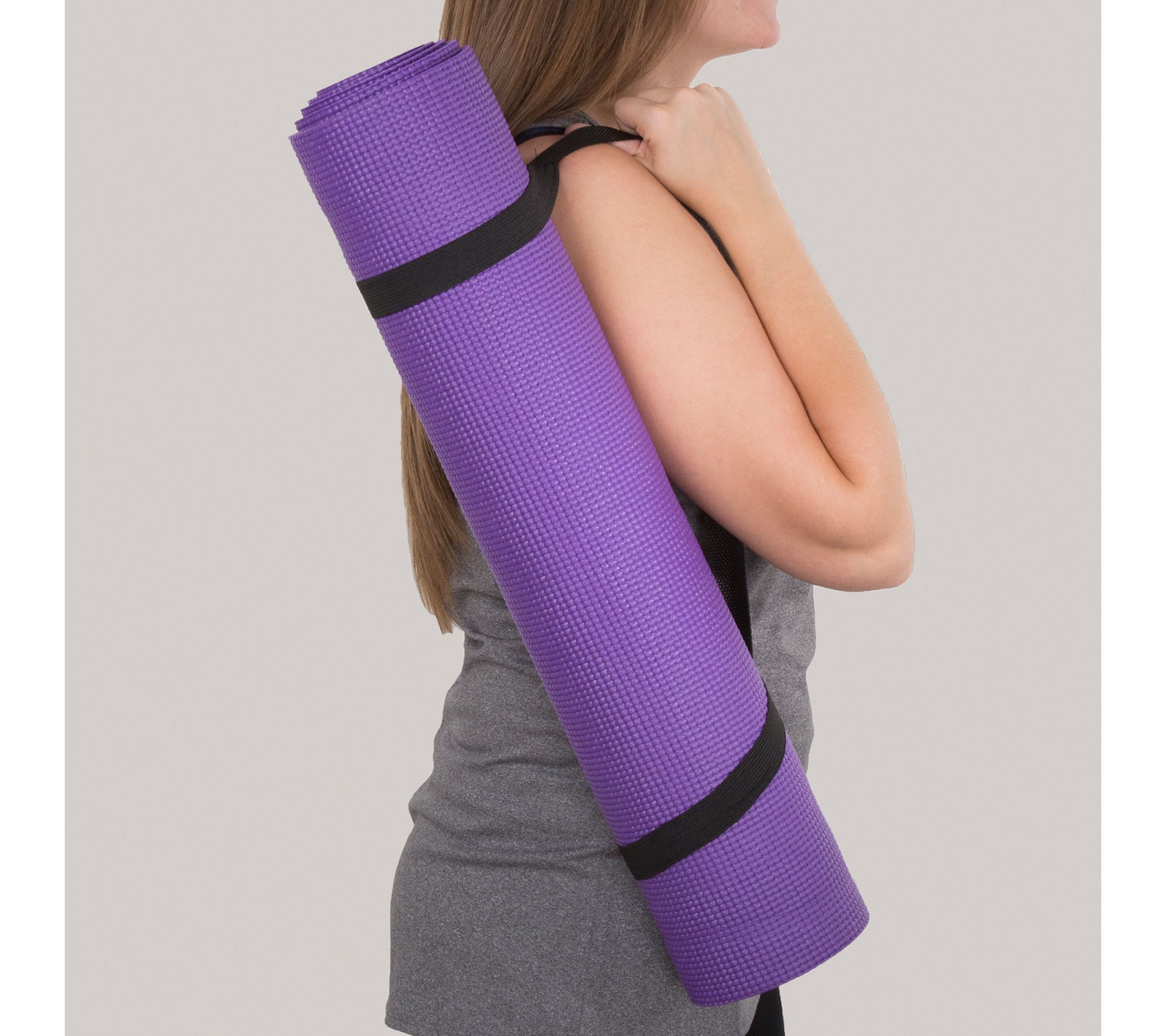 Wakeman Fitness Double-Sided Yoga Mat 71