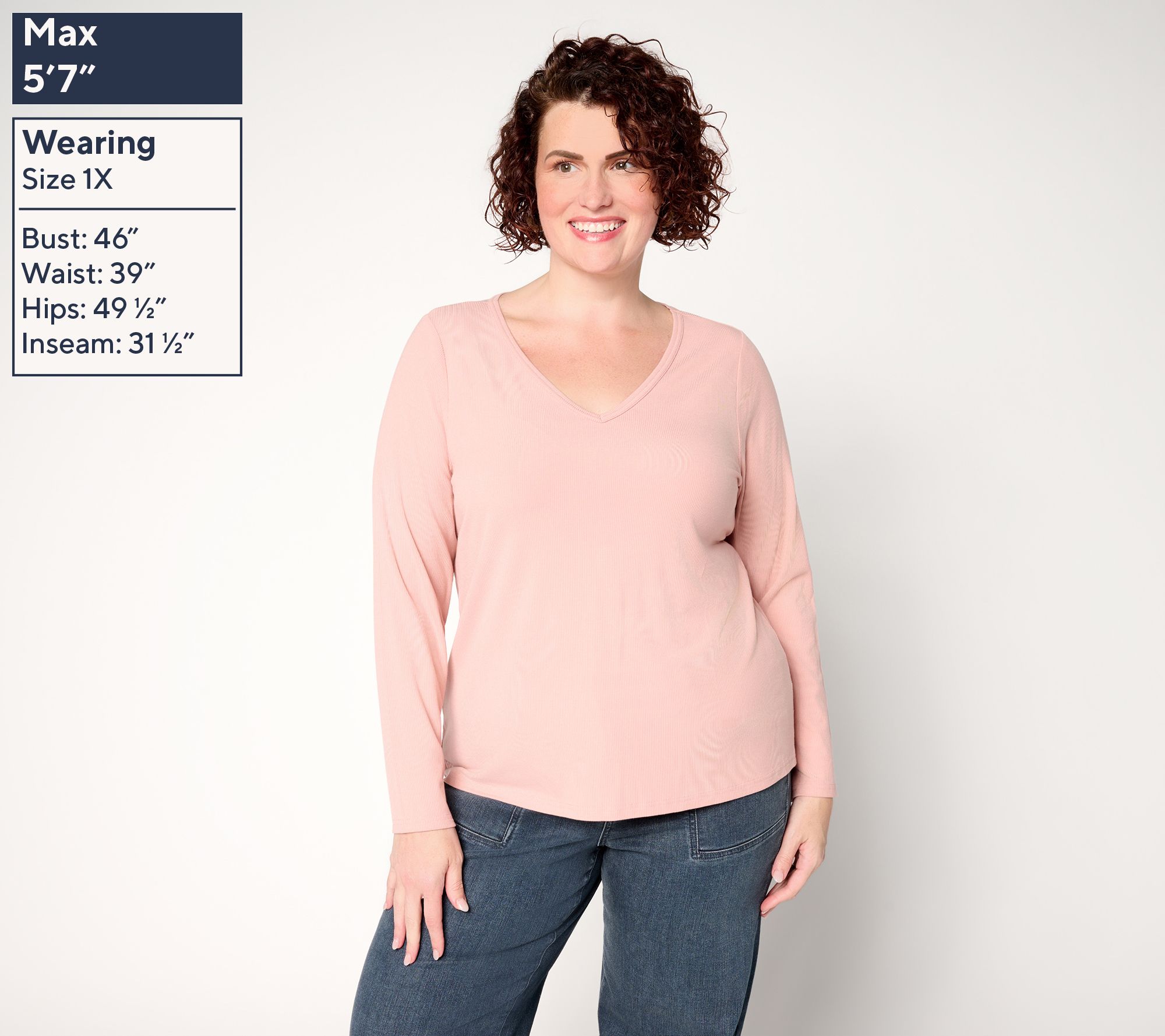 Me by Jennie Garth Denver Long Sleeve Two Pack