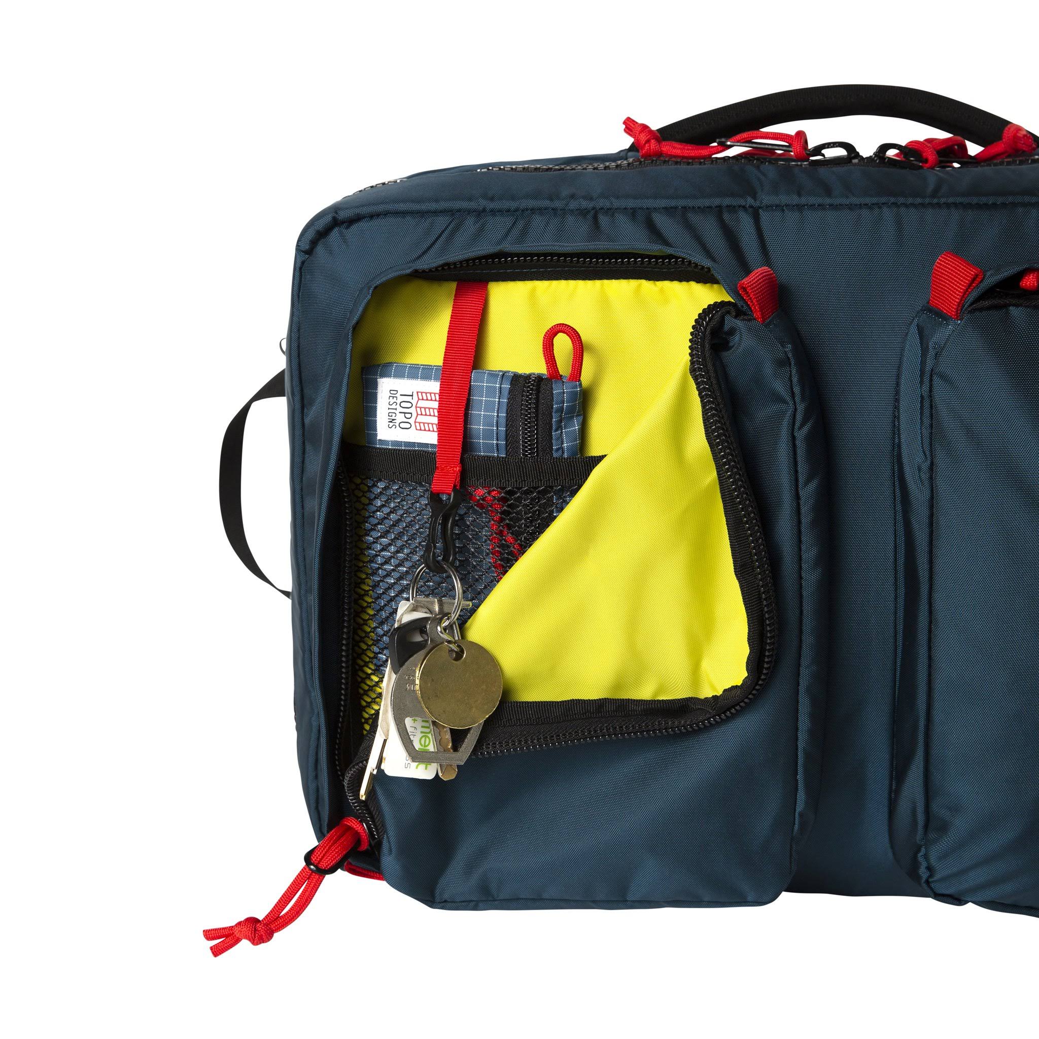 Topo Designs Global Briefcase 3-Day - Blue/Black Ripstop