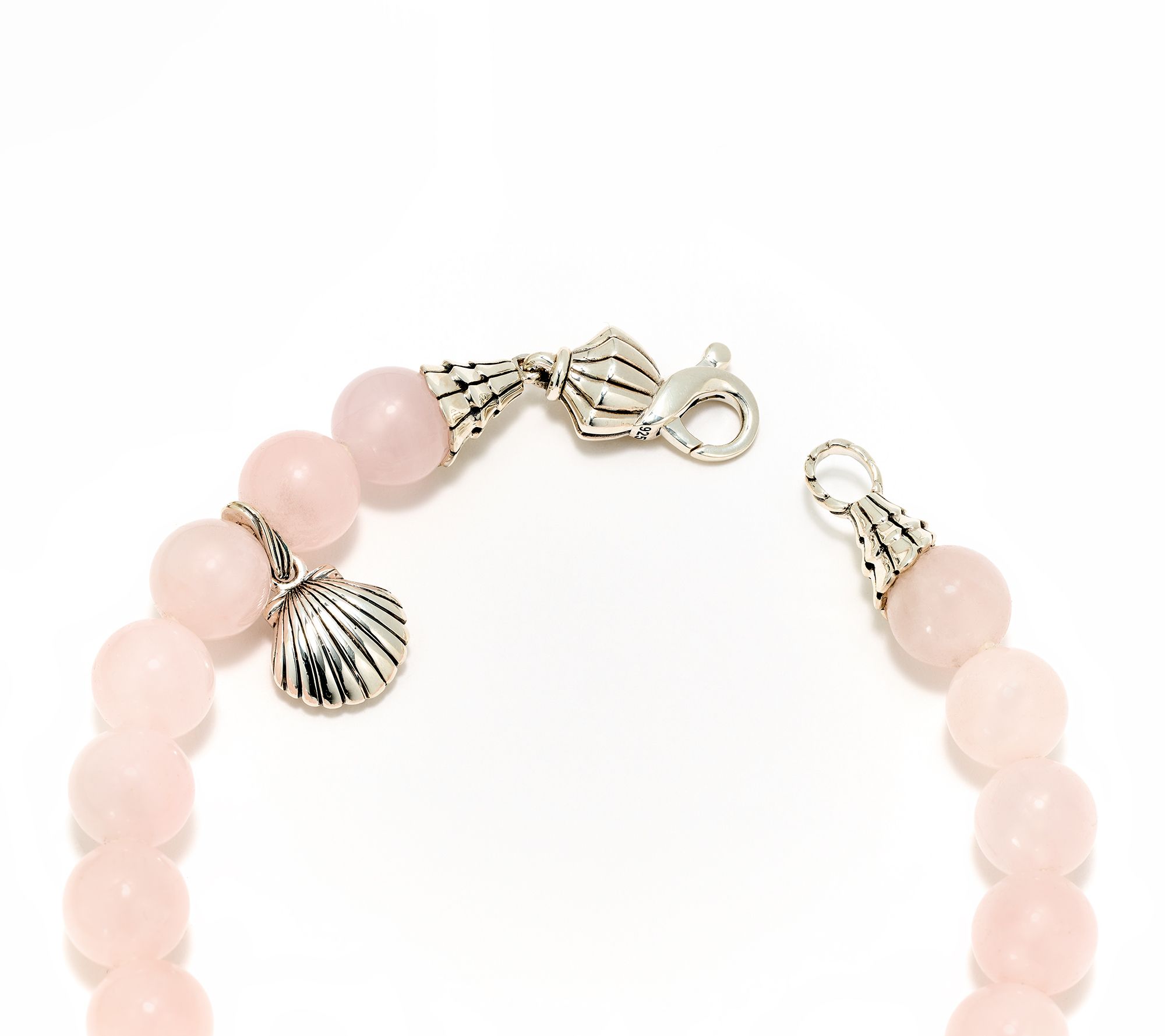 Third Person Sterling Silver Sea & Soul Gemstone Bead Bracelet