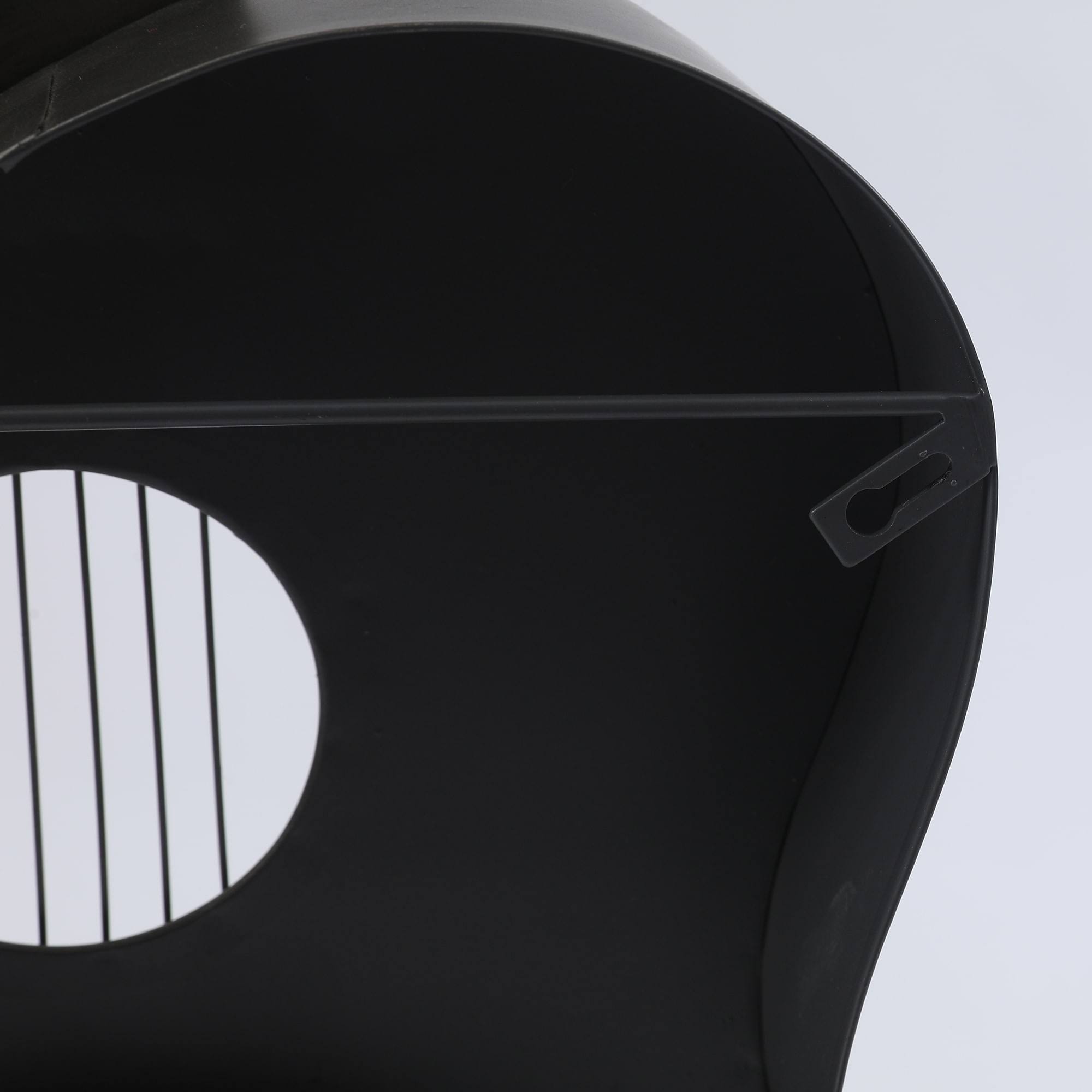 Luxen Home WHA764 Metal Guitar Wall Clock