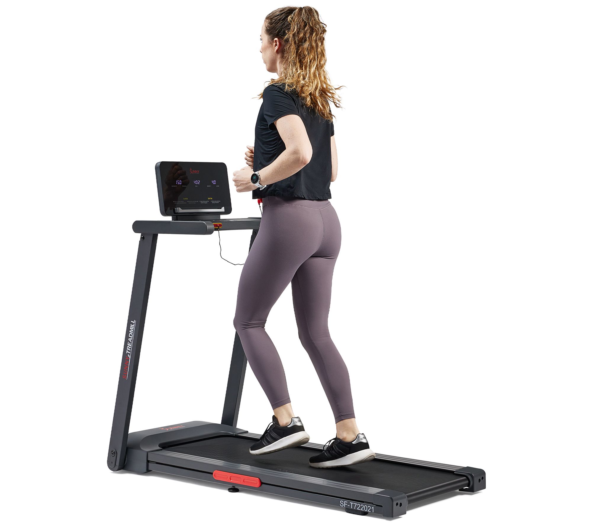 Sunny Health Fitness Interactive Smart Treadmill