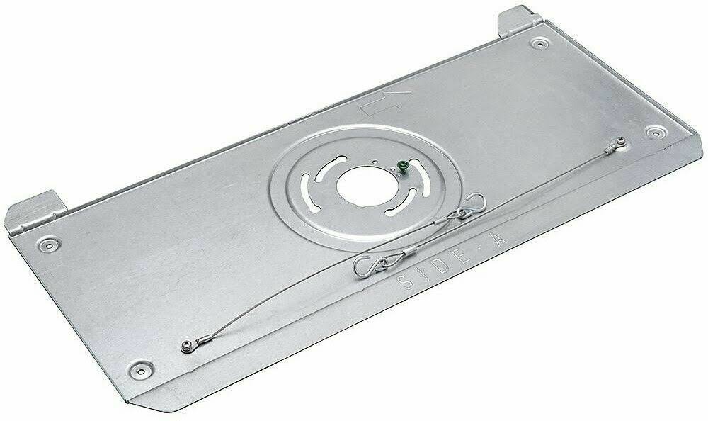 Hampton Bay 54325111 48 in. x 12 in. Low Profile Selectable LED Flush Mount Ceiling Flat Panel Brushed Nickel Rectangle 4000 Lum