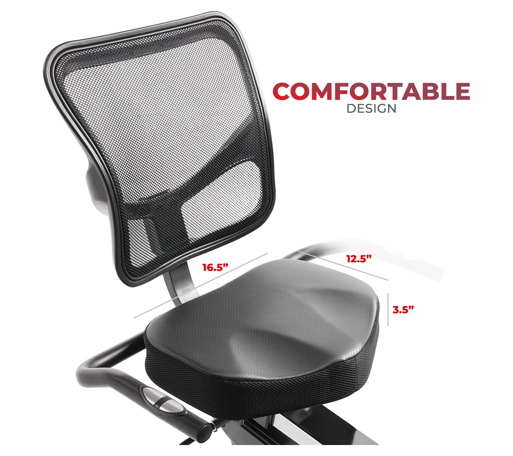 Sunny Health Fitness Premium Recumbent Bike w/SunnyFit App