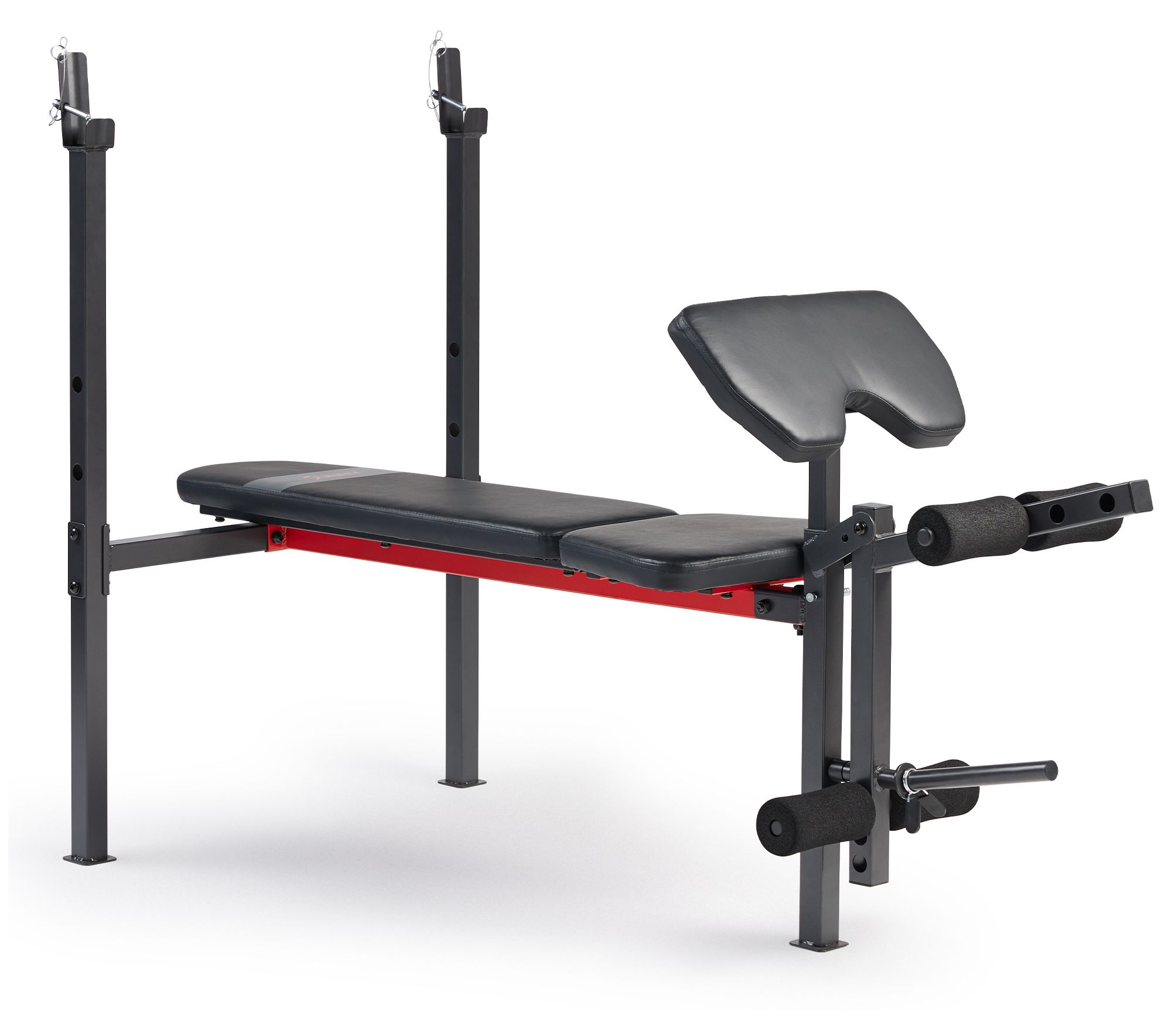 Sunny Adjustable Incline Weight Bench w/ Leg &Curl Combo