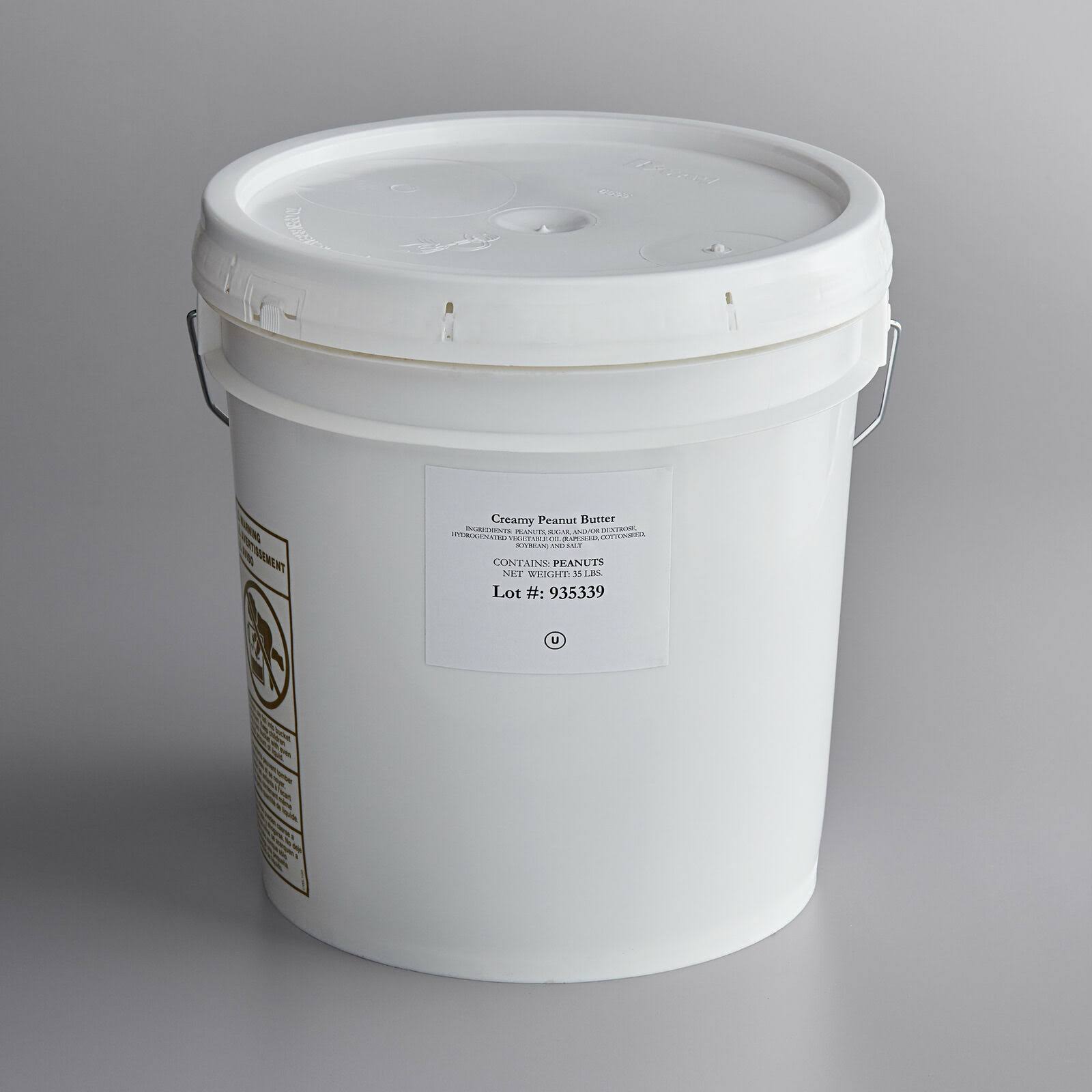 TG Bulk Smooth Peanut Butter 35 lb. Tub