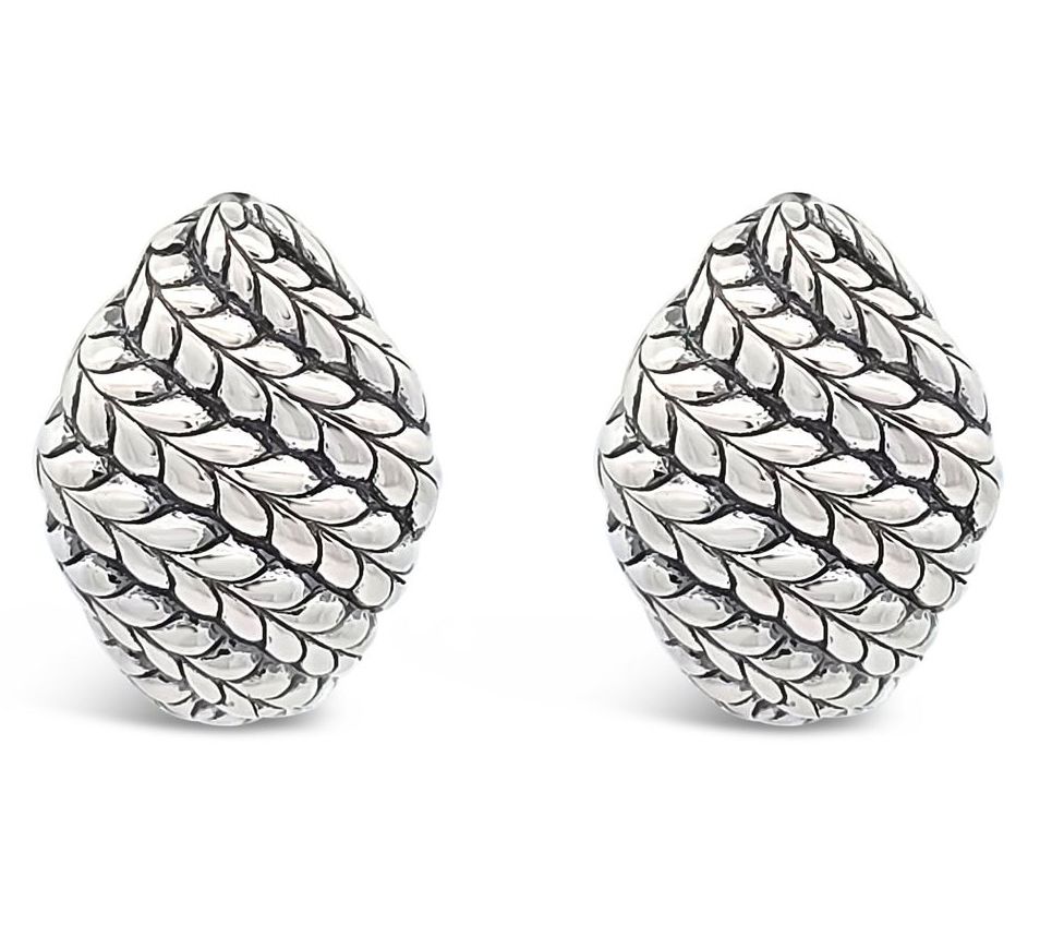 Tiffany Kay Studio Sterling Turquoise Huggie Hoop Earrings