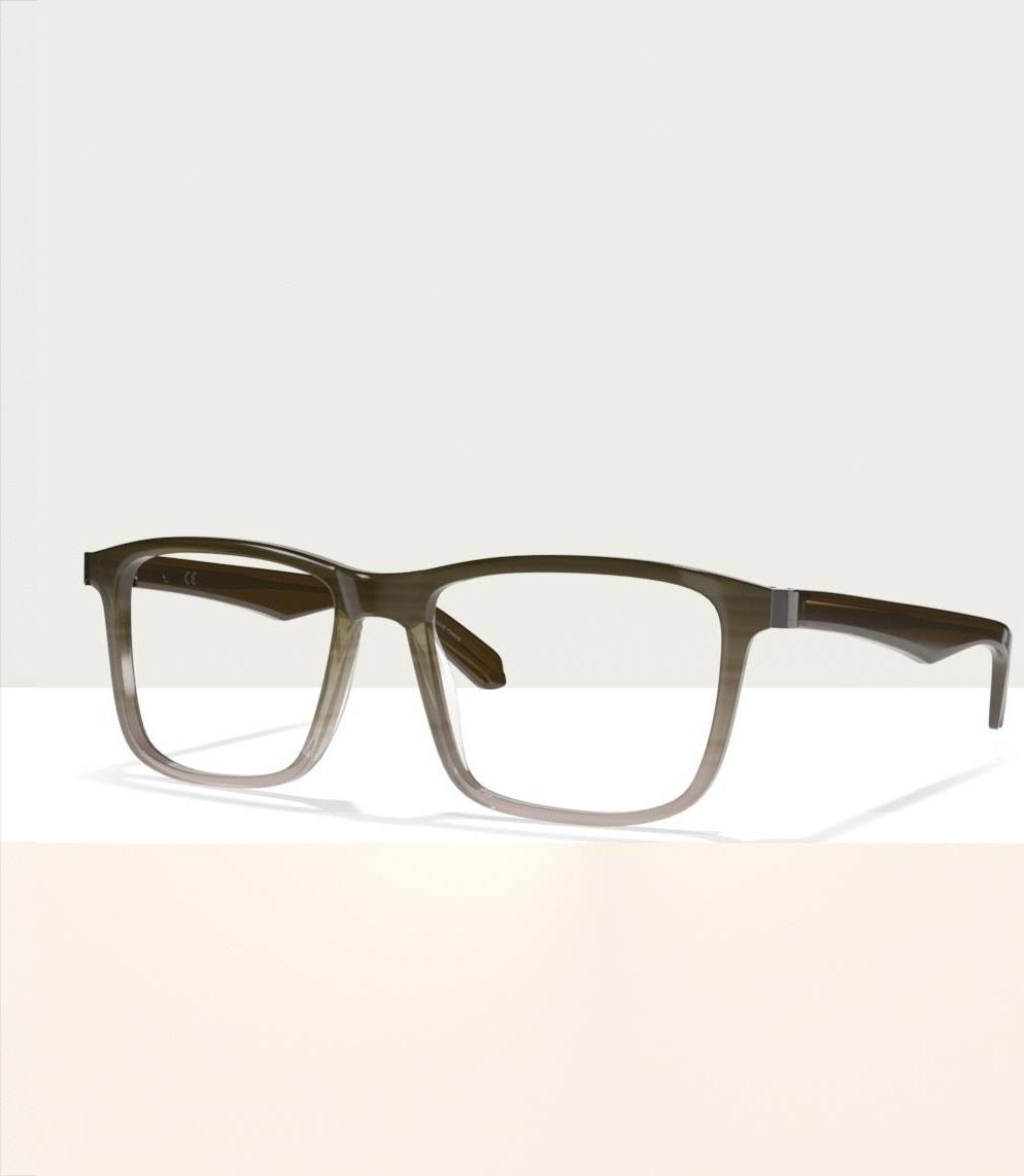 Dragon DR190 Jack 319 Olive Gradient Horn Eyeglasses 57mm