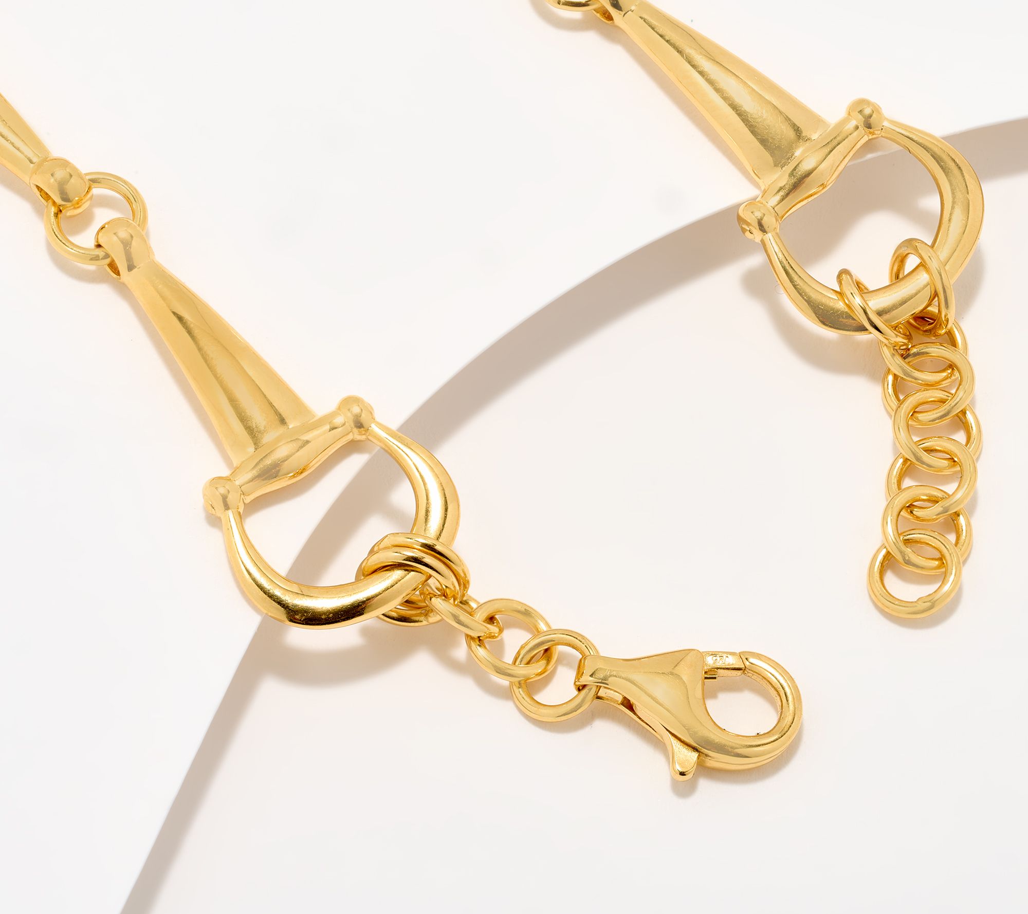 David Markstein Sterling Silver Lira Coin Equestrian Bracelet