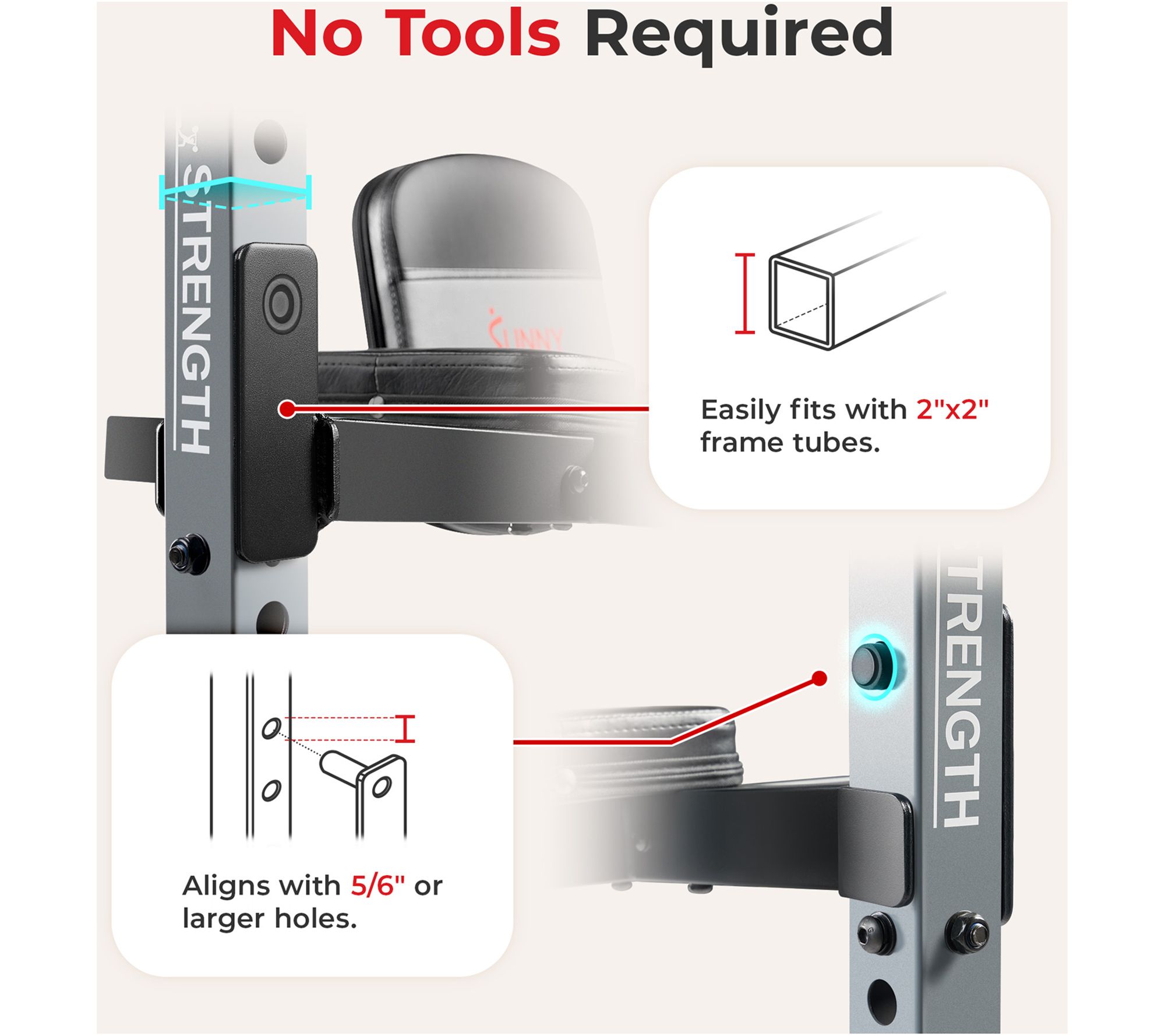 Sunny Adjustable Multi-Function Dip Station