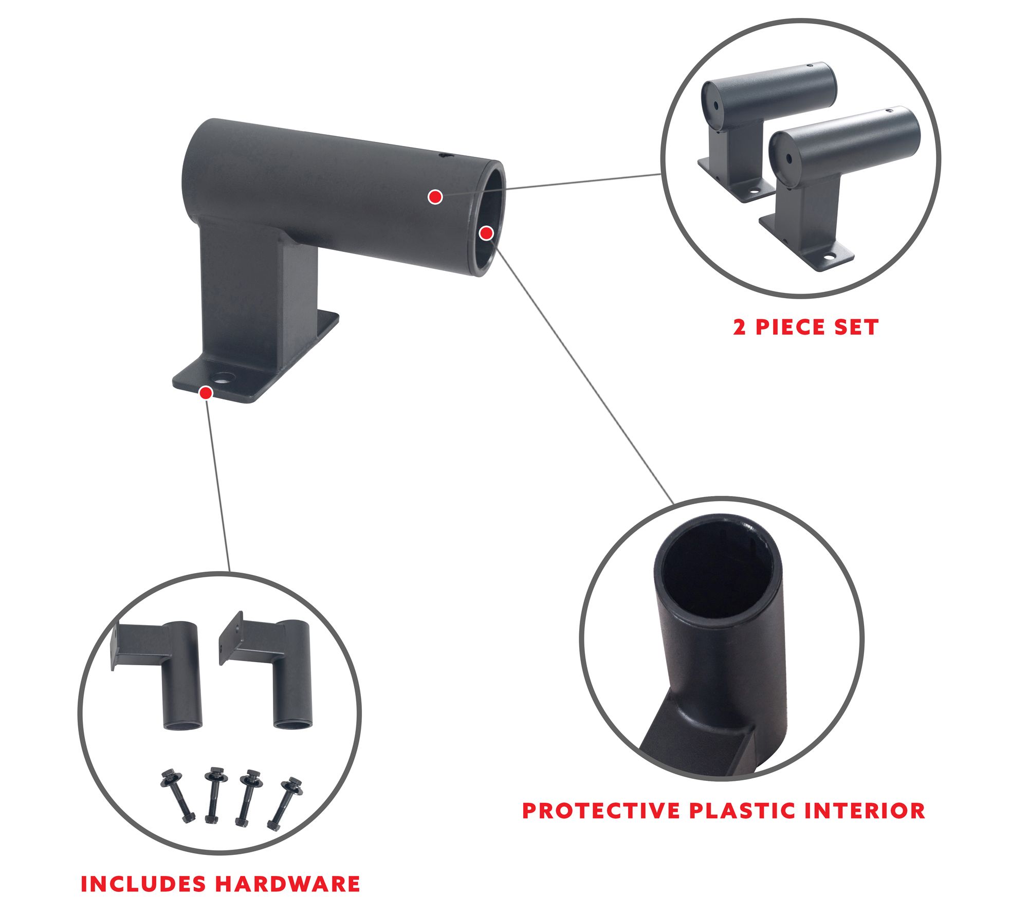 Sunny Health Fitness Bar Holder Attachment - SF-XFA003