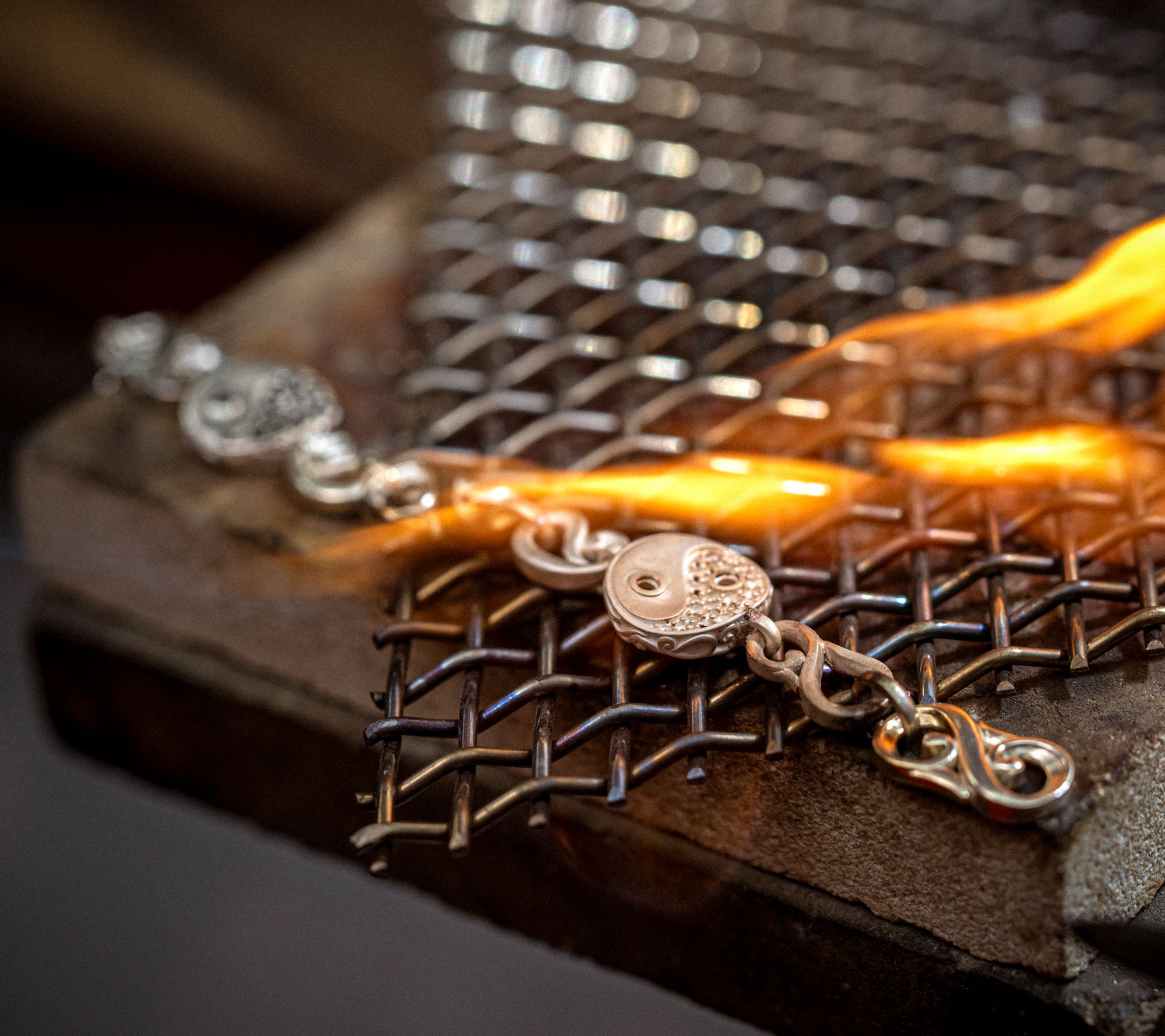 Third Person Sterling Silver Creative Soul Yin Yang Bracelet