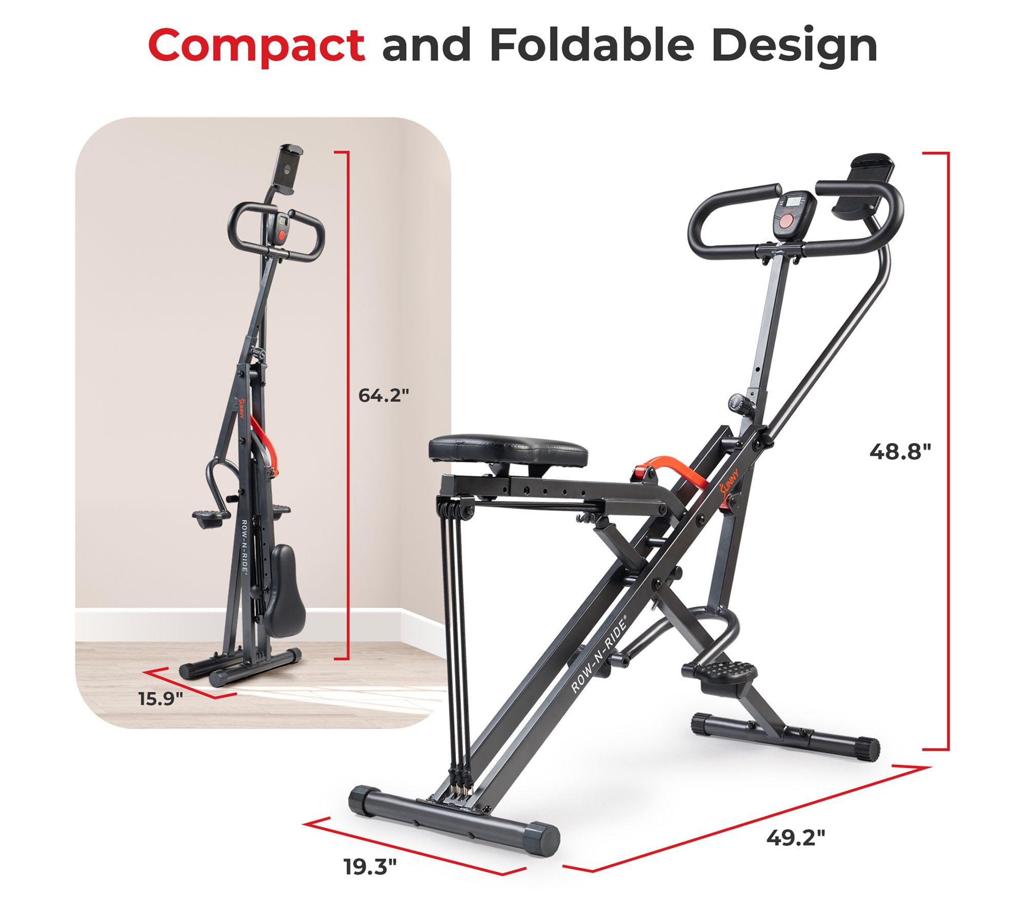 Sunny Upright Row-N-Ride Exerciser