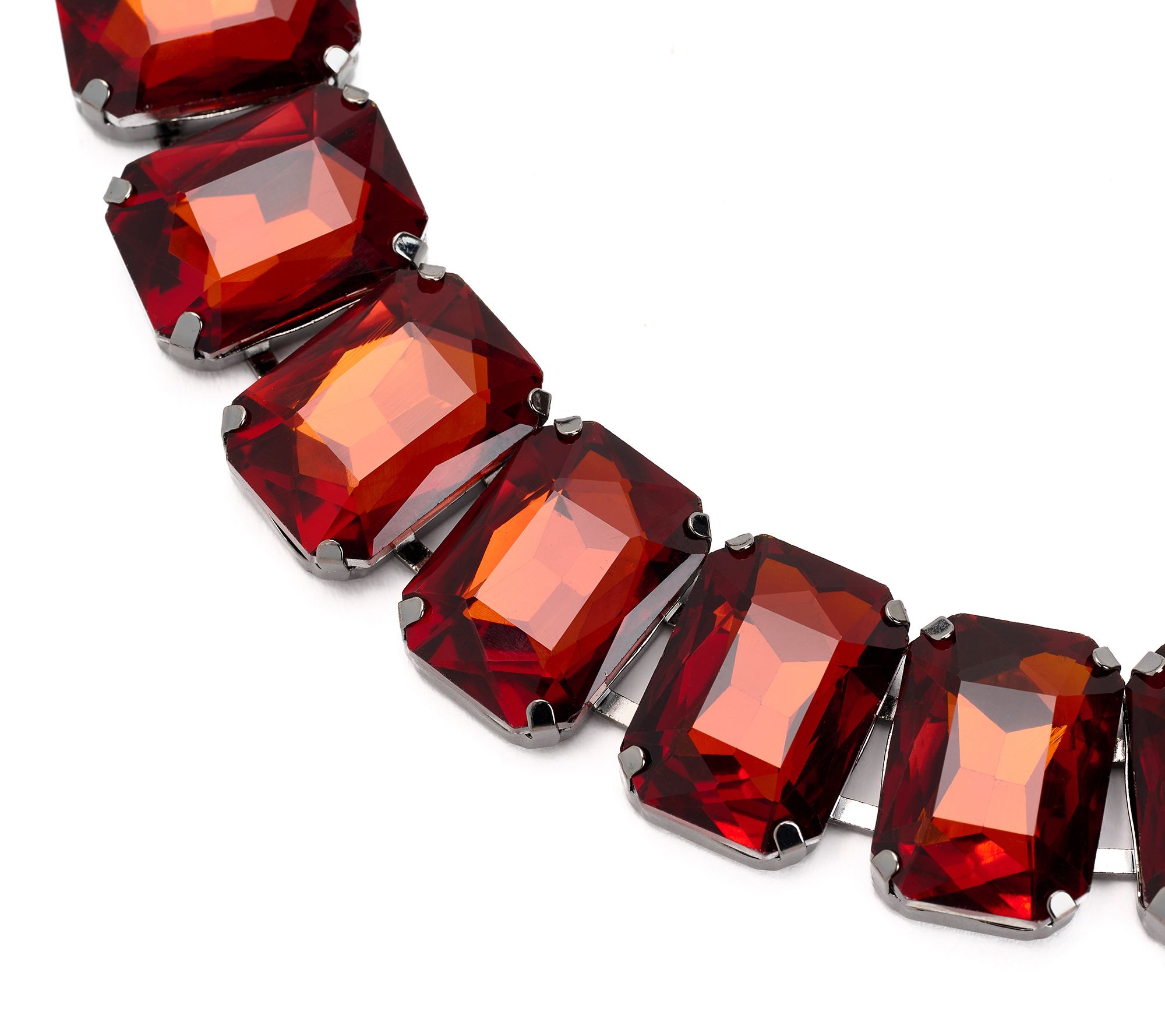 Carla Rockmore Collection Octagon Cut Jewel Necklace