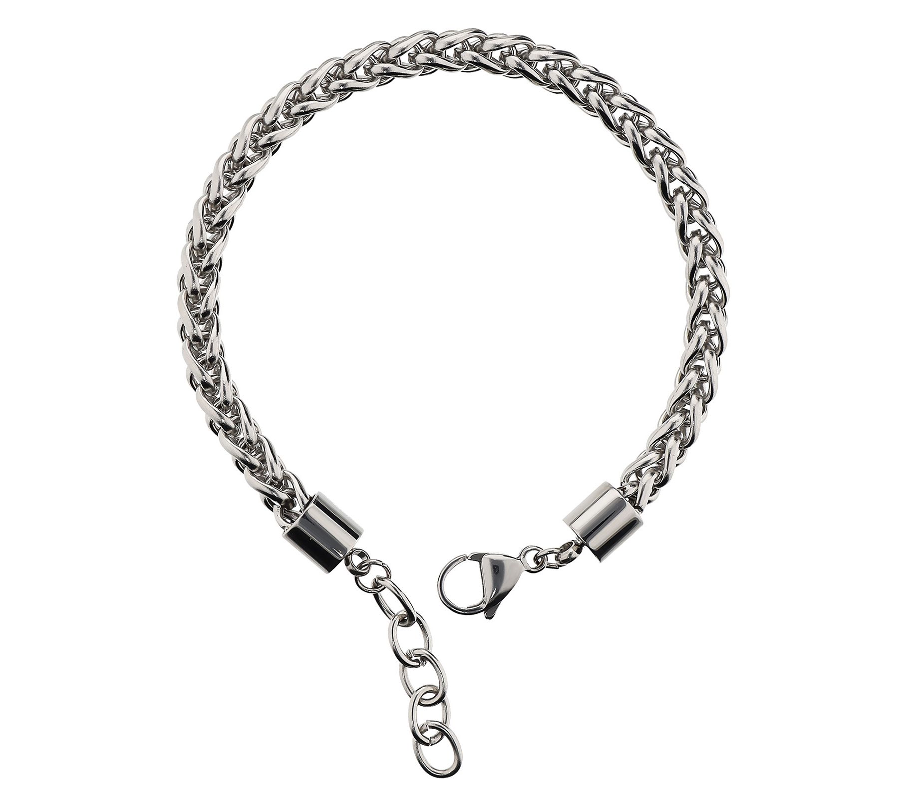 Steel By Design Men's Spiga Chain Bracelet