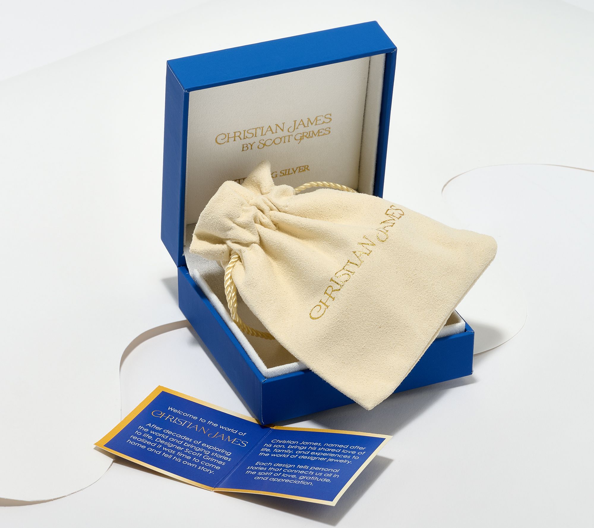 Christian James by Scott Grimes Sterling Silver Ripple Link Bracelet, 13.0g