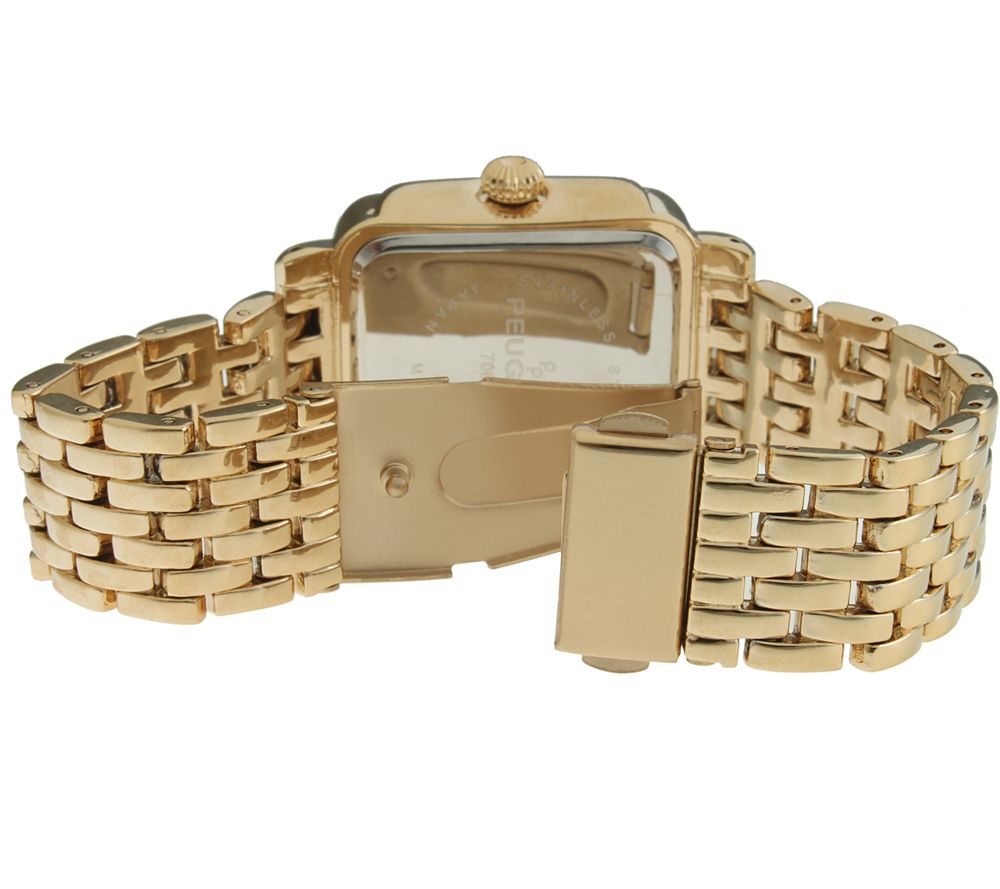 Peugeot Women's Goldtone MOP-Dial Bracelet Watch