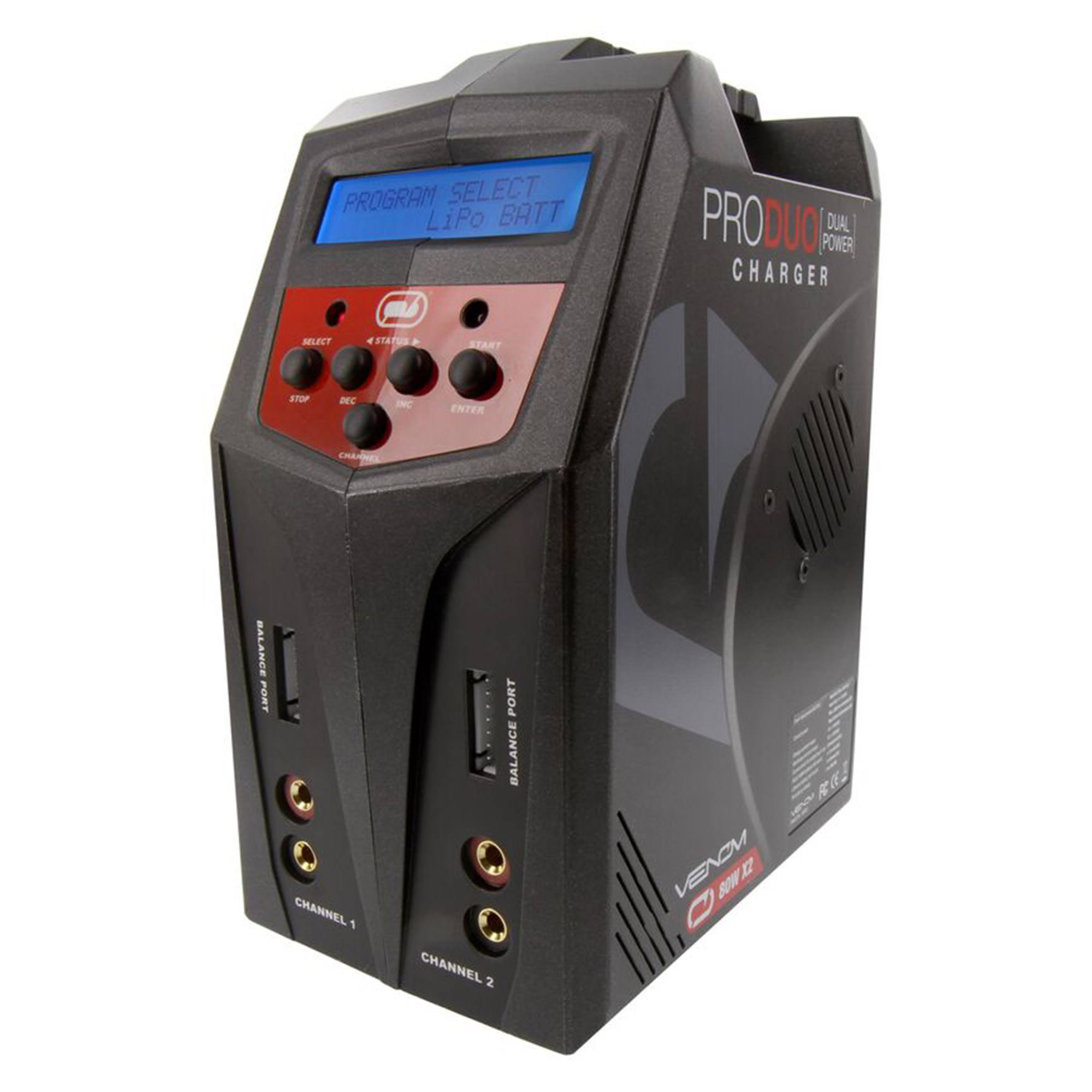 Venom Pro 160W Duo AC/DC Lipo u0026 NiMH Battery Charger