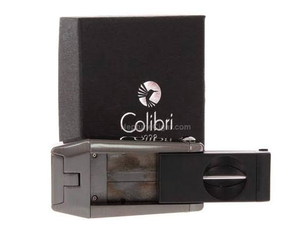 Colibri Quantum Triple Jet Lighter with V-Cutter - Gunmetal