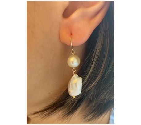 Alkeme 10K Gold Cultured Pearl Dangle Earrings