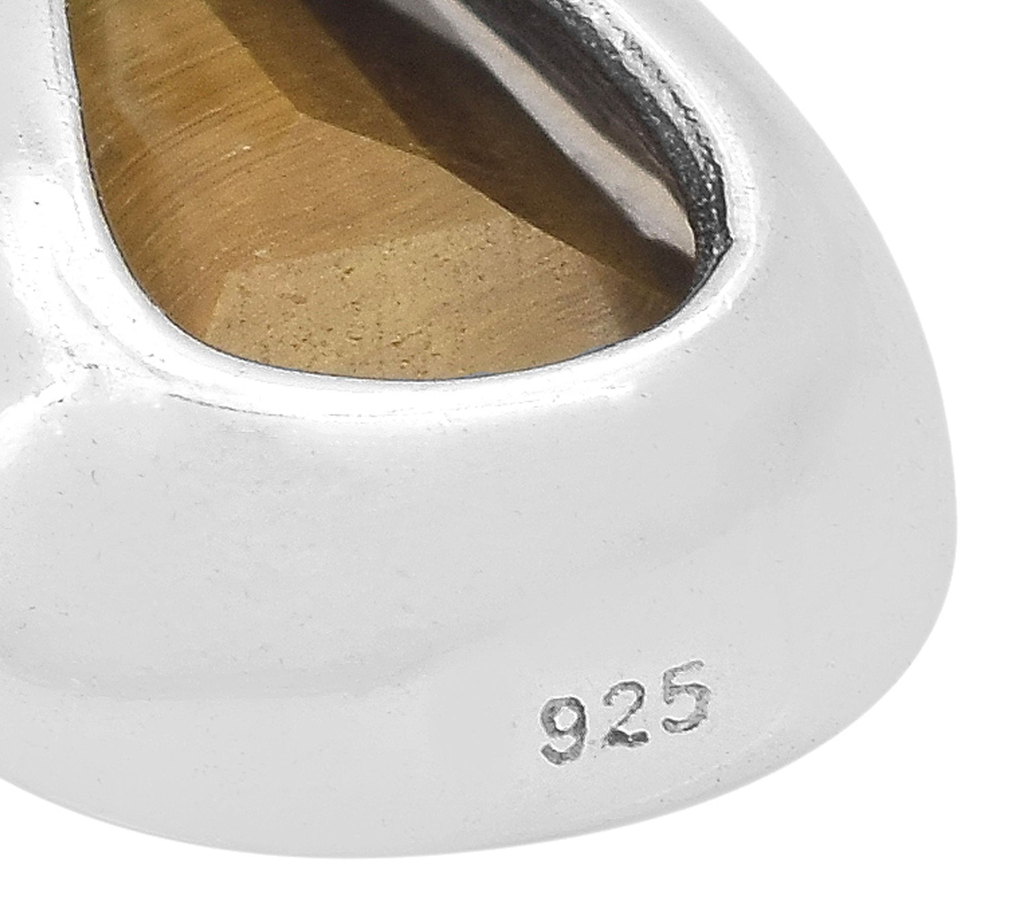 Affinity Gems Tiger Eye Dangle Earrings, Sterling Silver