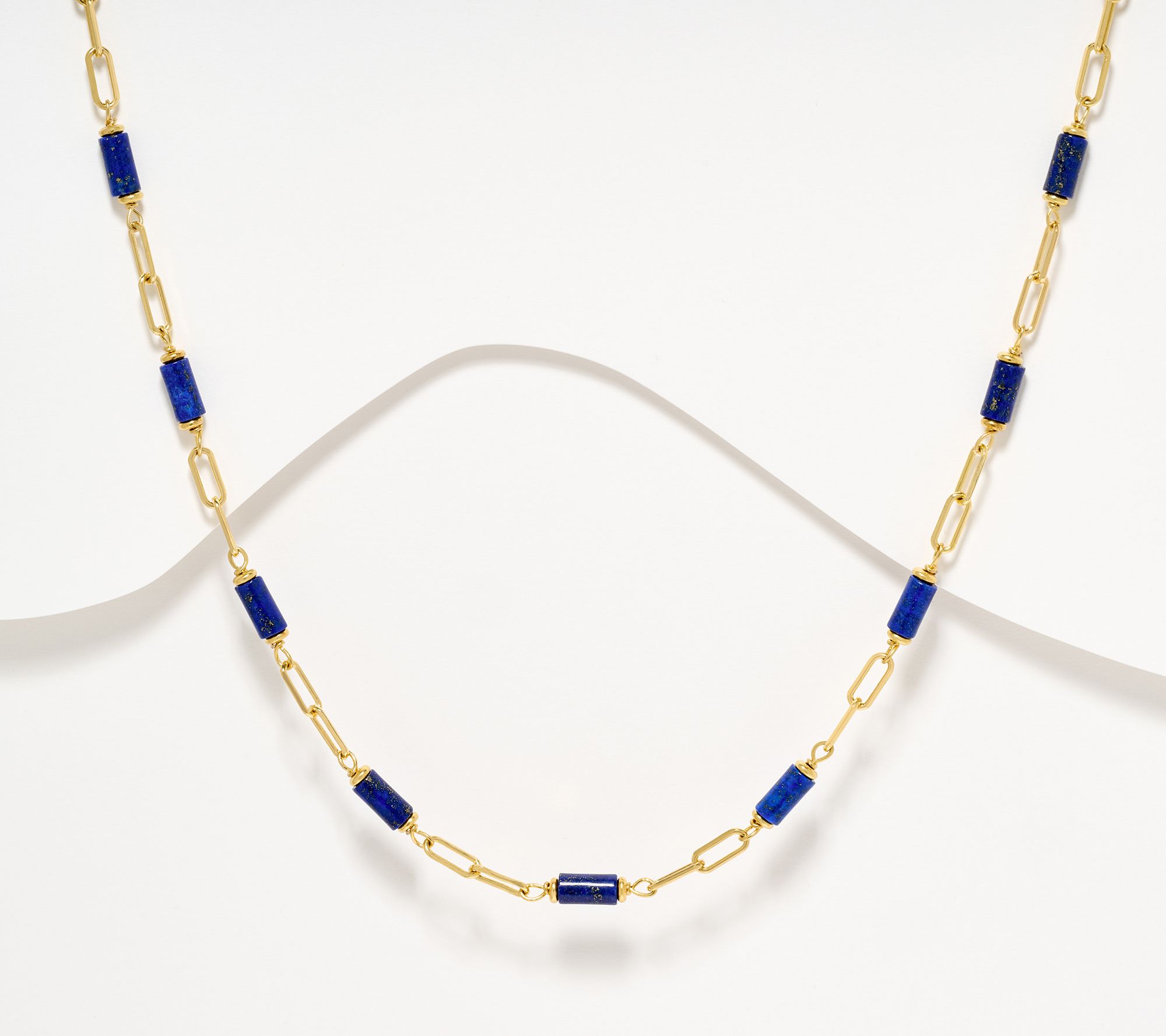 David Markstein Bronze Gemstone Station Paperclip 18