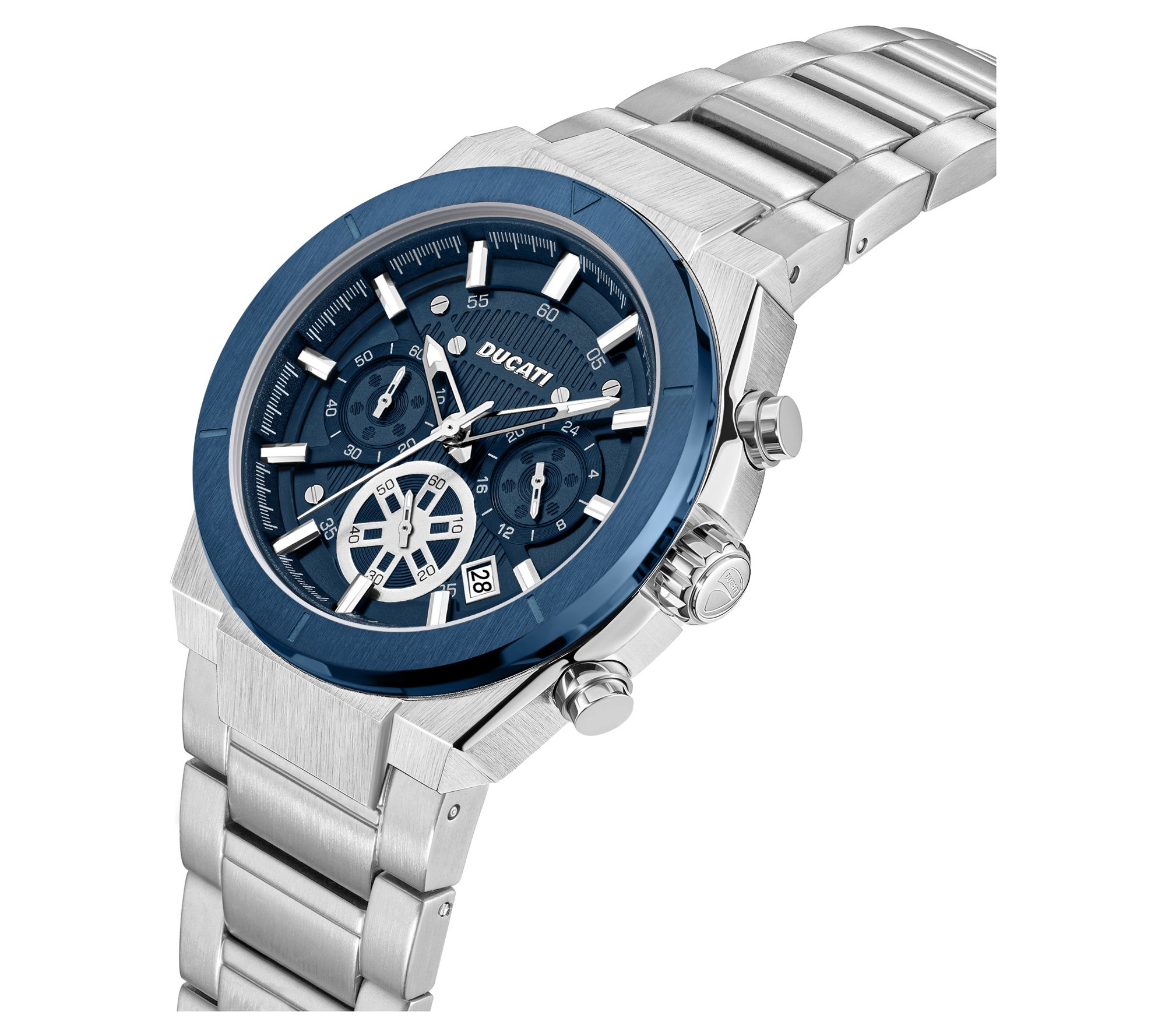 Ducati Corse Men's Stainless Steel Dress SportBracelet Watch