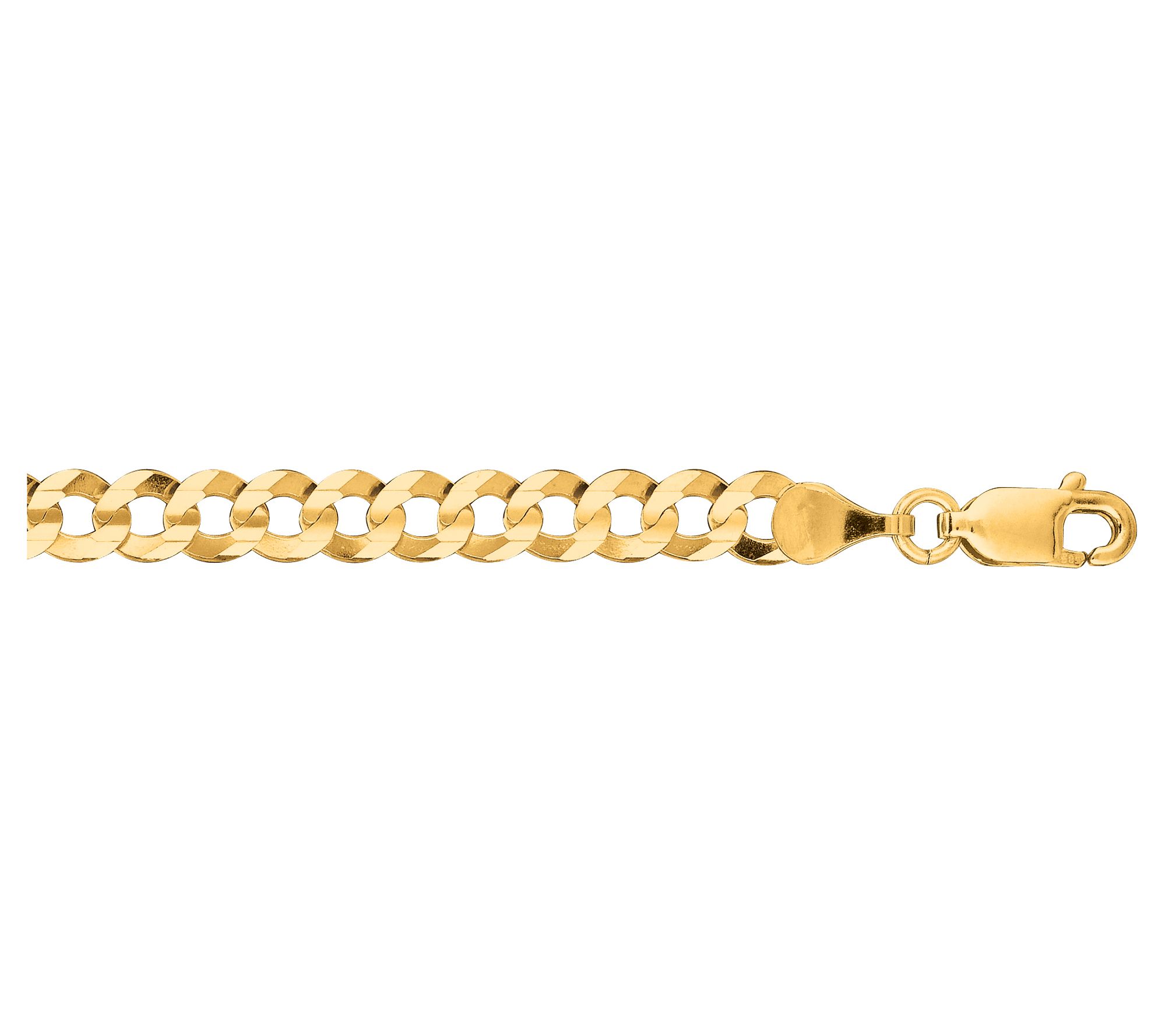 Men's Cuban Link Curb 8-1/2