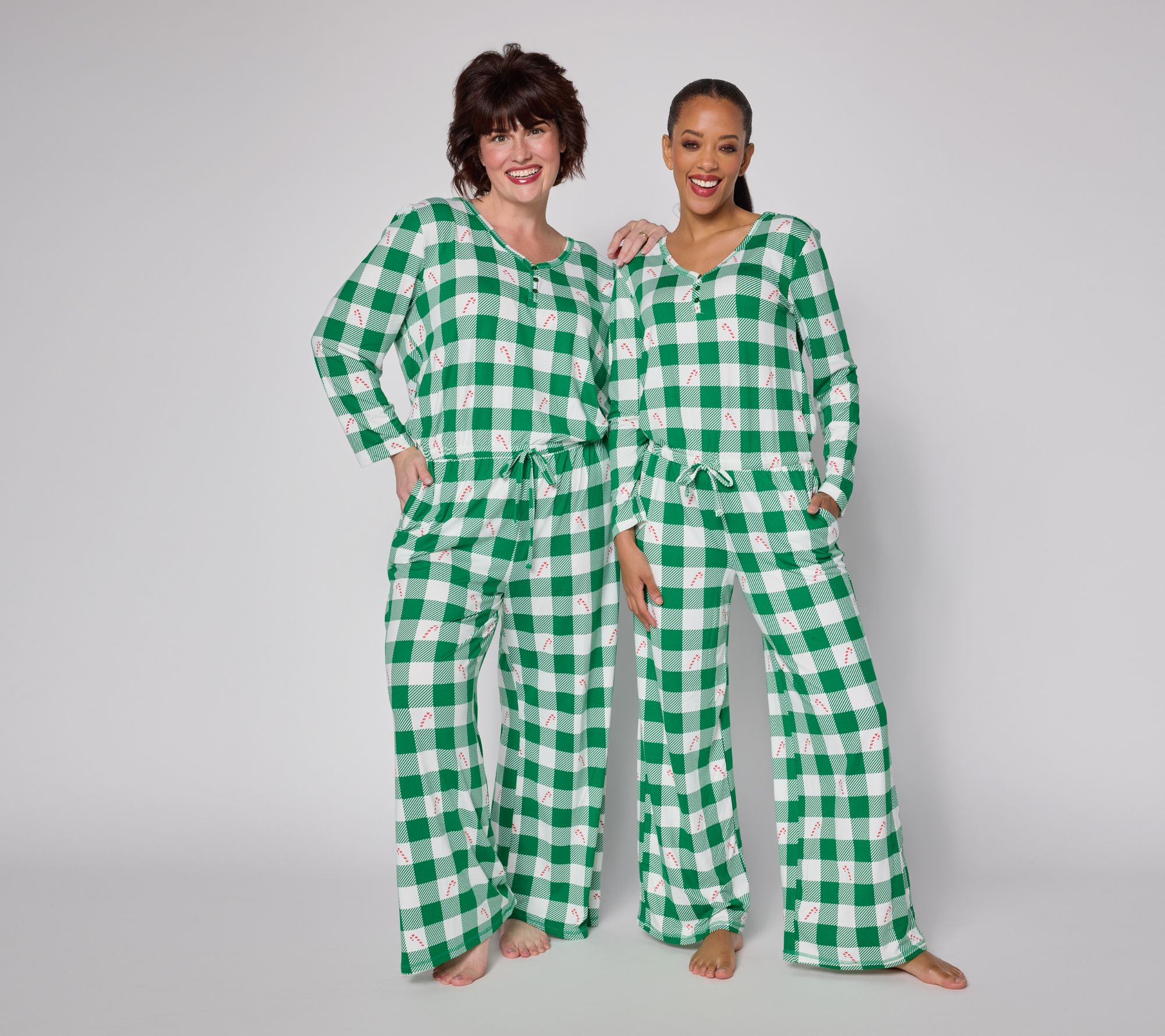 MUK LUKS Dream Cloud Cozy Holiday Jumpsuit