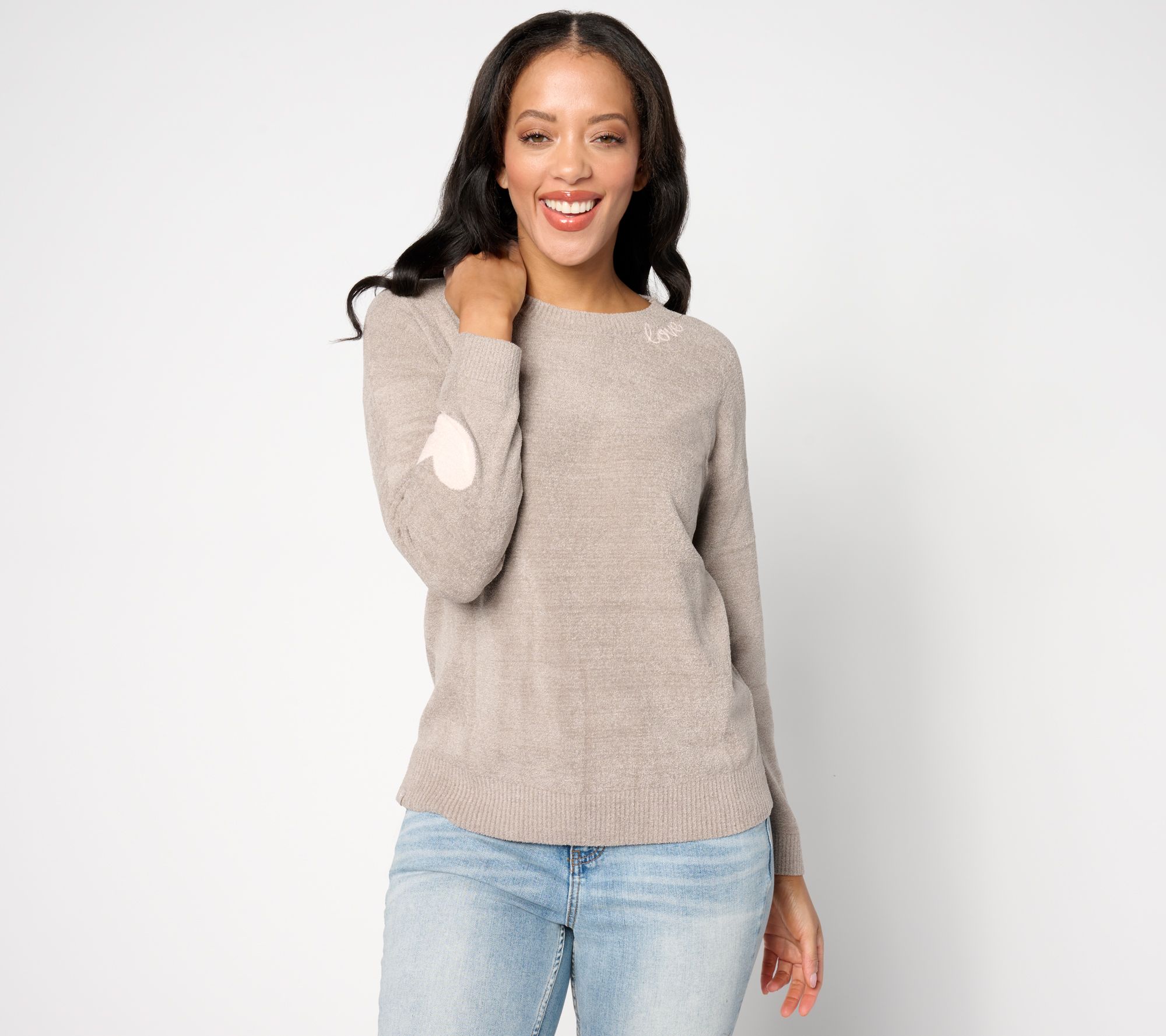 Barefoot Dreams CozyChic Ultra Lite Love Crewneck