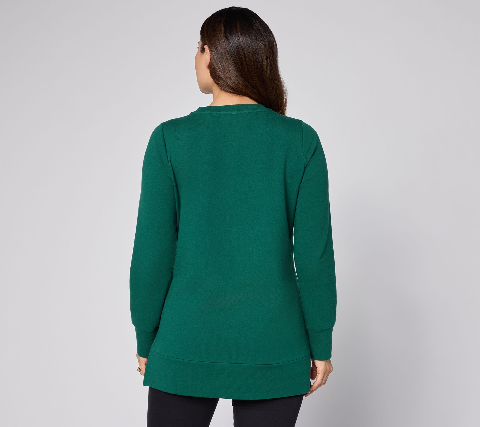 Jingle Belles by Kim Gravel Oh Snap! Gingerbread Sequin Top