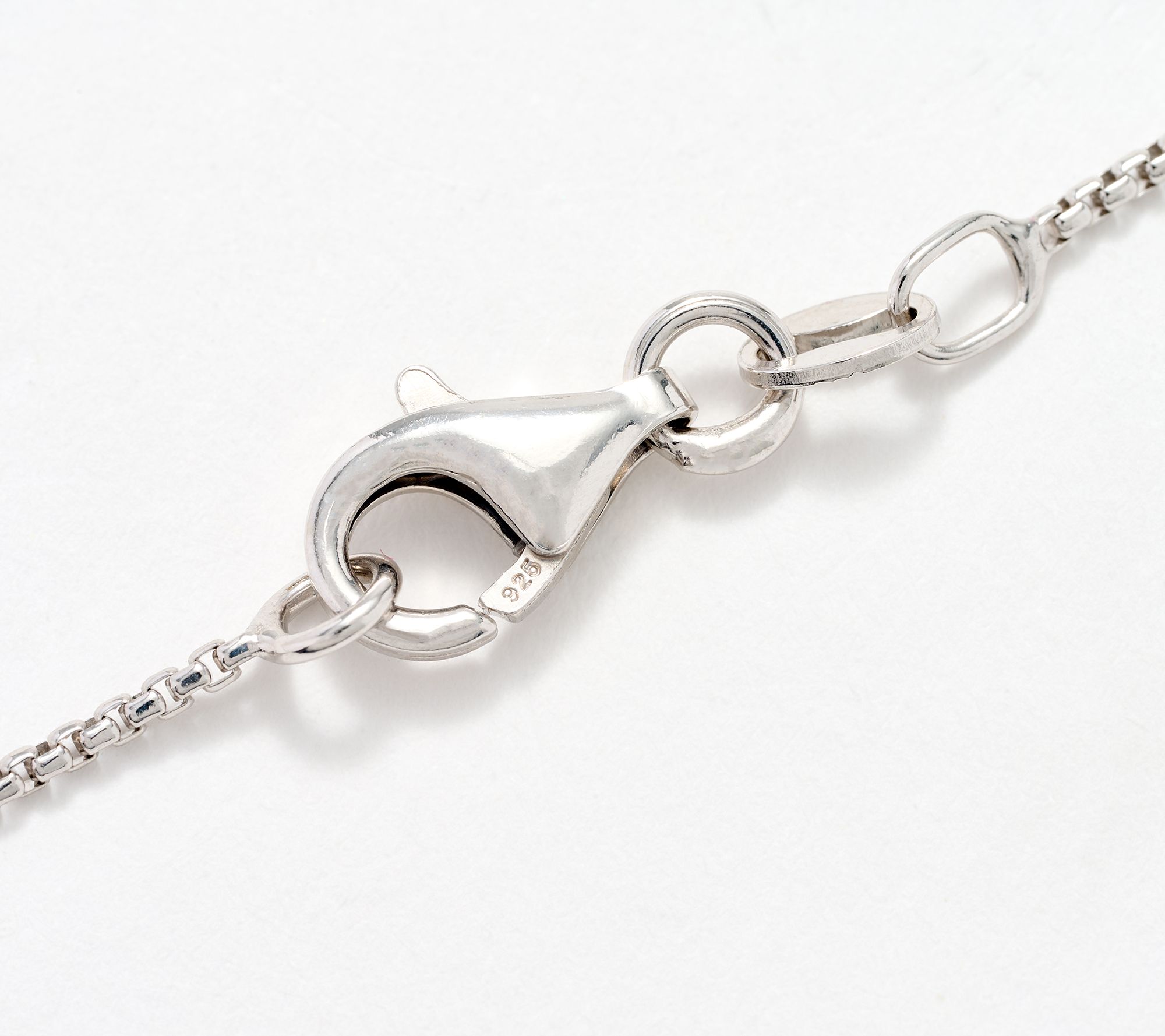 Or Paz Sterling Silver Pear Gemstone Pendant Necklace