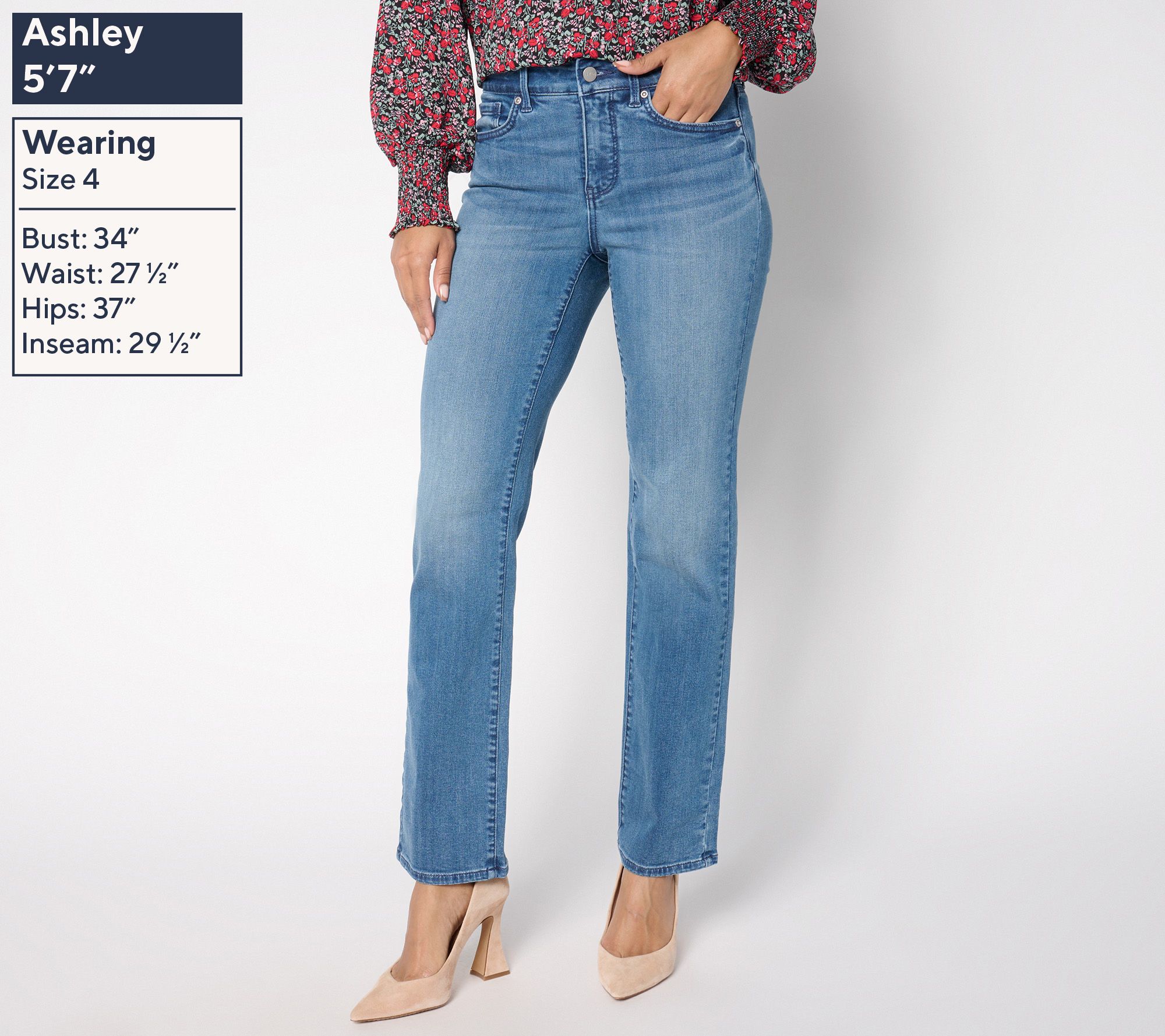 NYDJ Sure Stretch Marilyn Straight Leg Jean - Regular