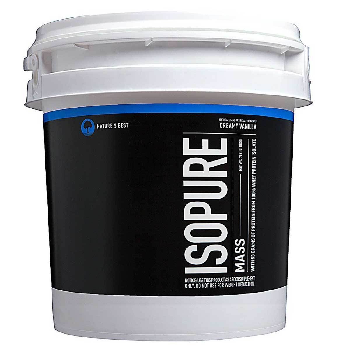 Isopure Mass, Dutch Chocolate - 112 oz