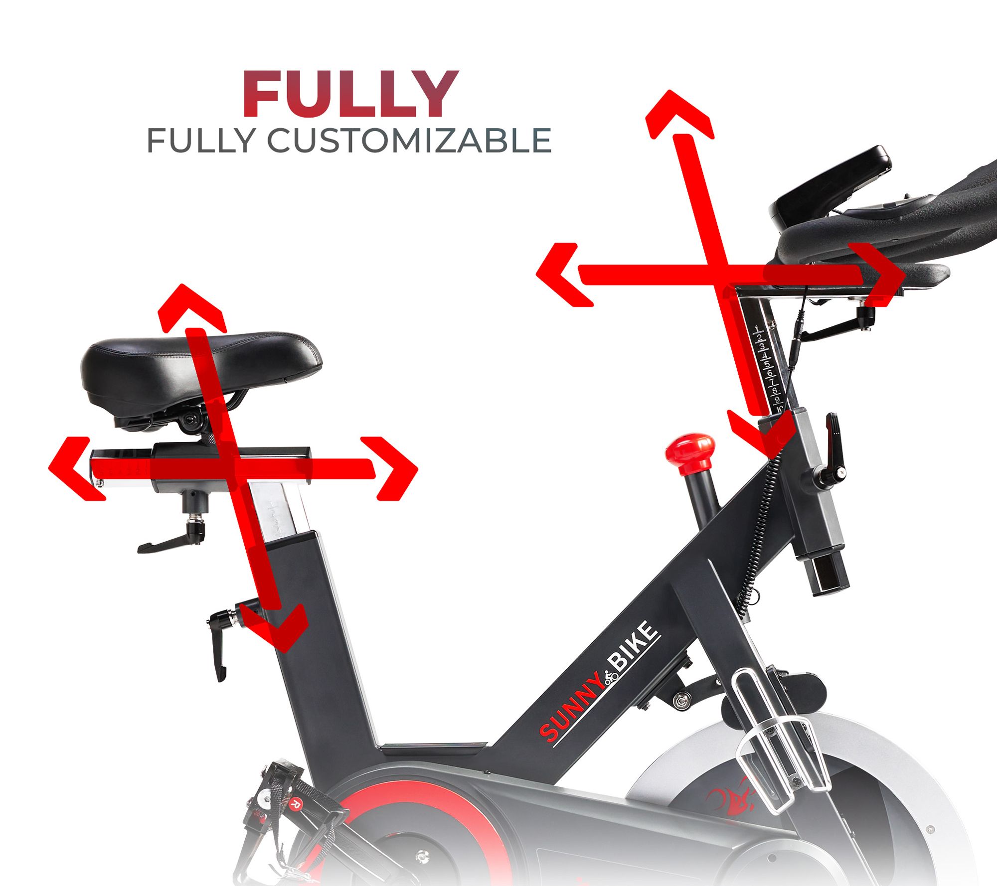 Sunny Health & Fitness Indoor Cycle Bike w/ SunnyFit App