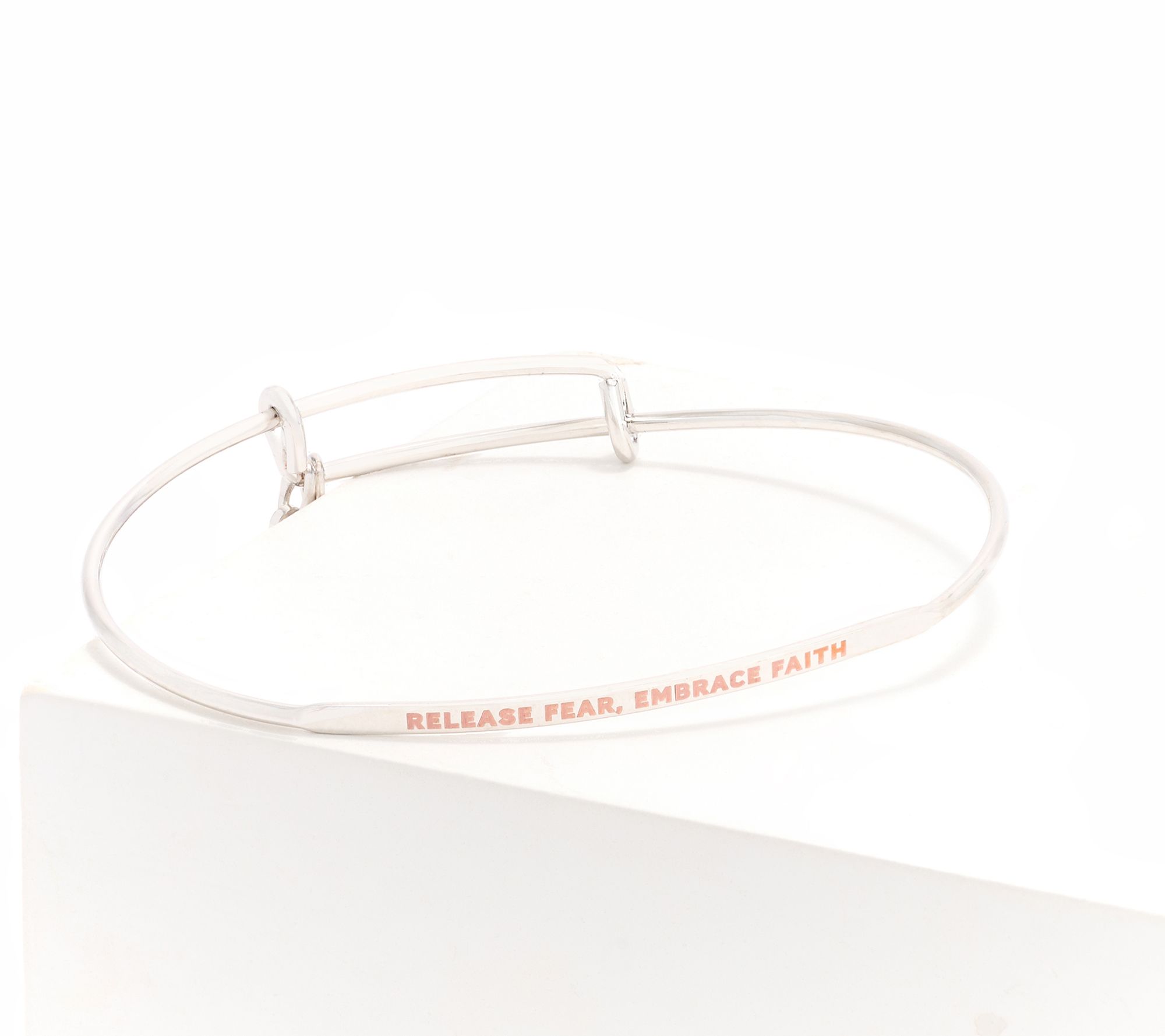 Divinely Guided by Theresa Caputo Posy Bracelet, Silvertone