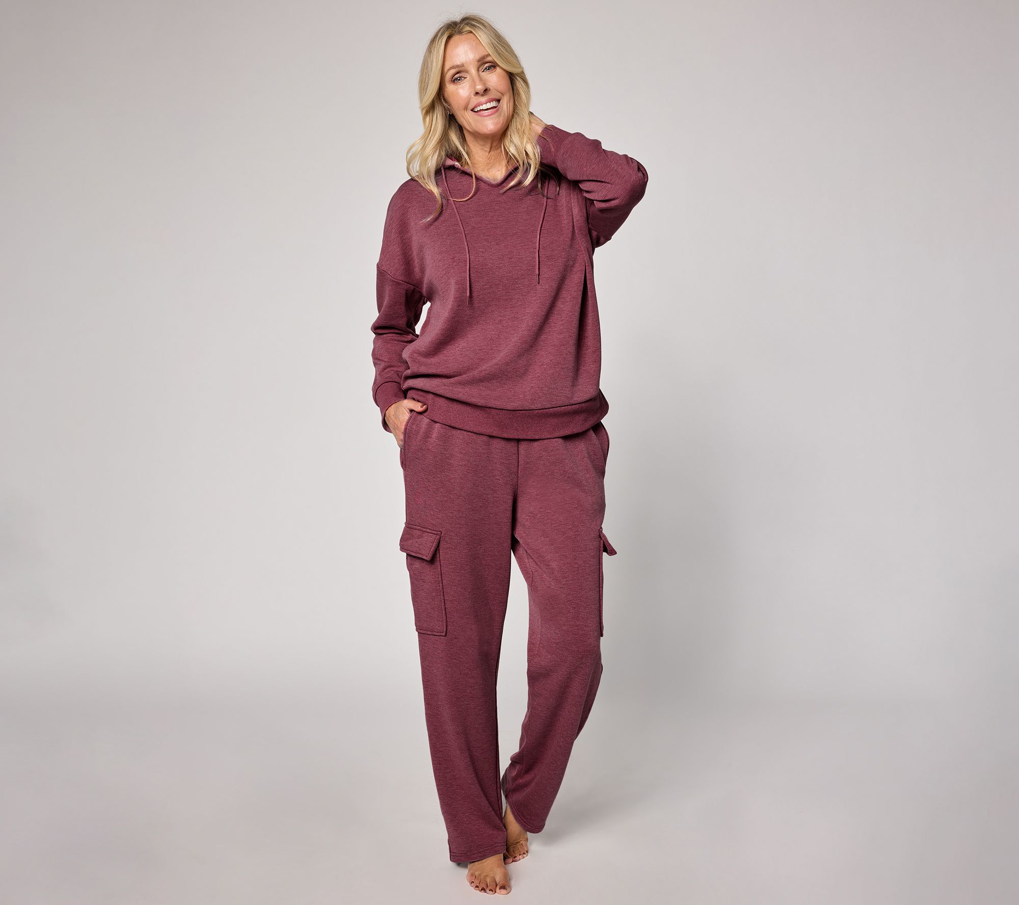 Berkshire Homewear Regular Plush Jersey Cargo Lounge Set