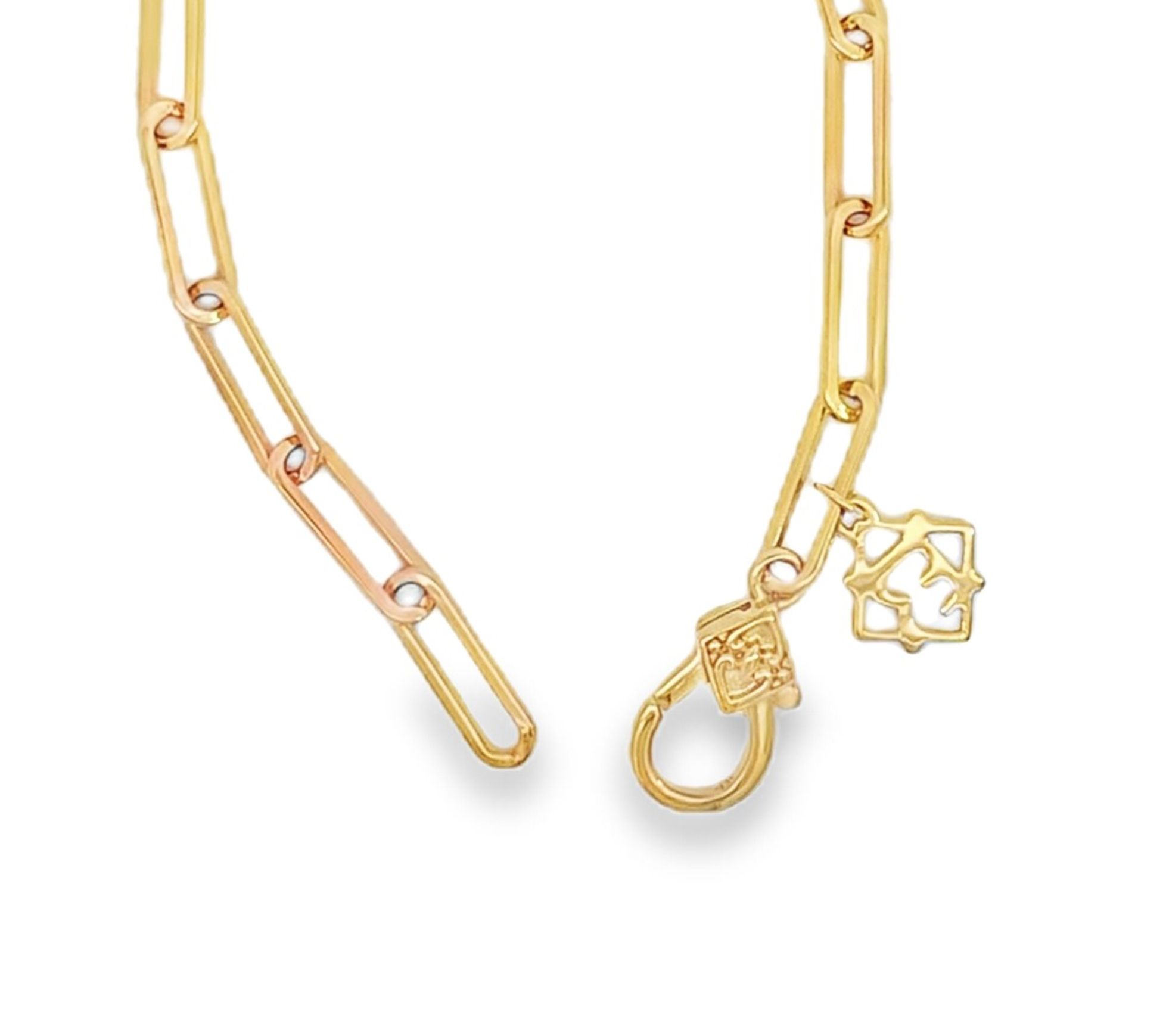 Elyse Ryan 14K Gold Clad Yiyi Gemstone Bracelet