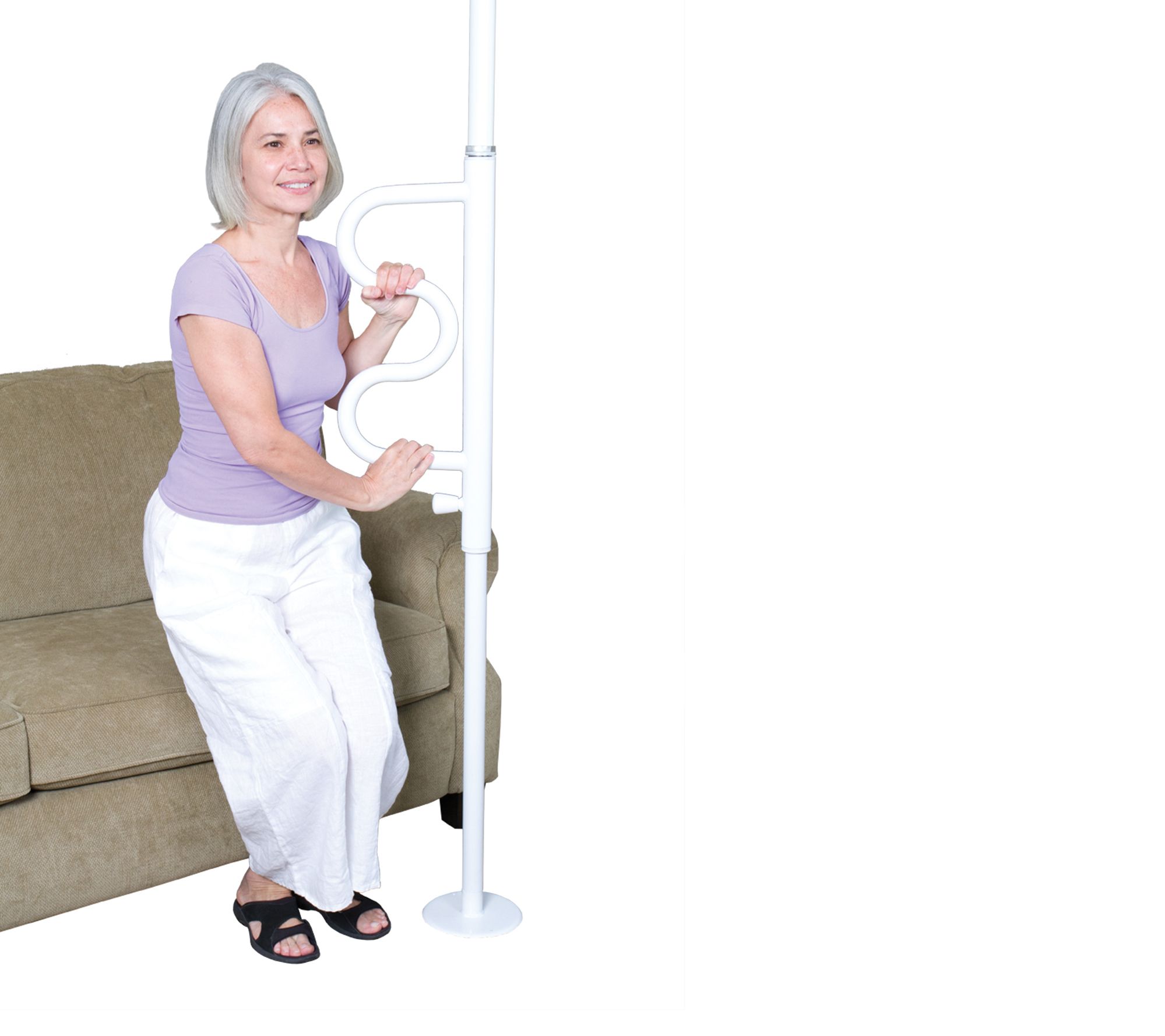 Stander Security Pole and Curve Grab