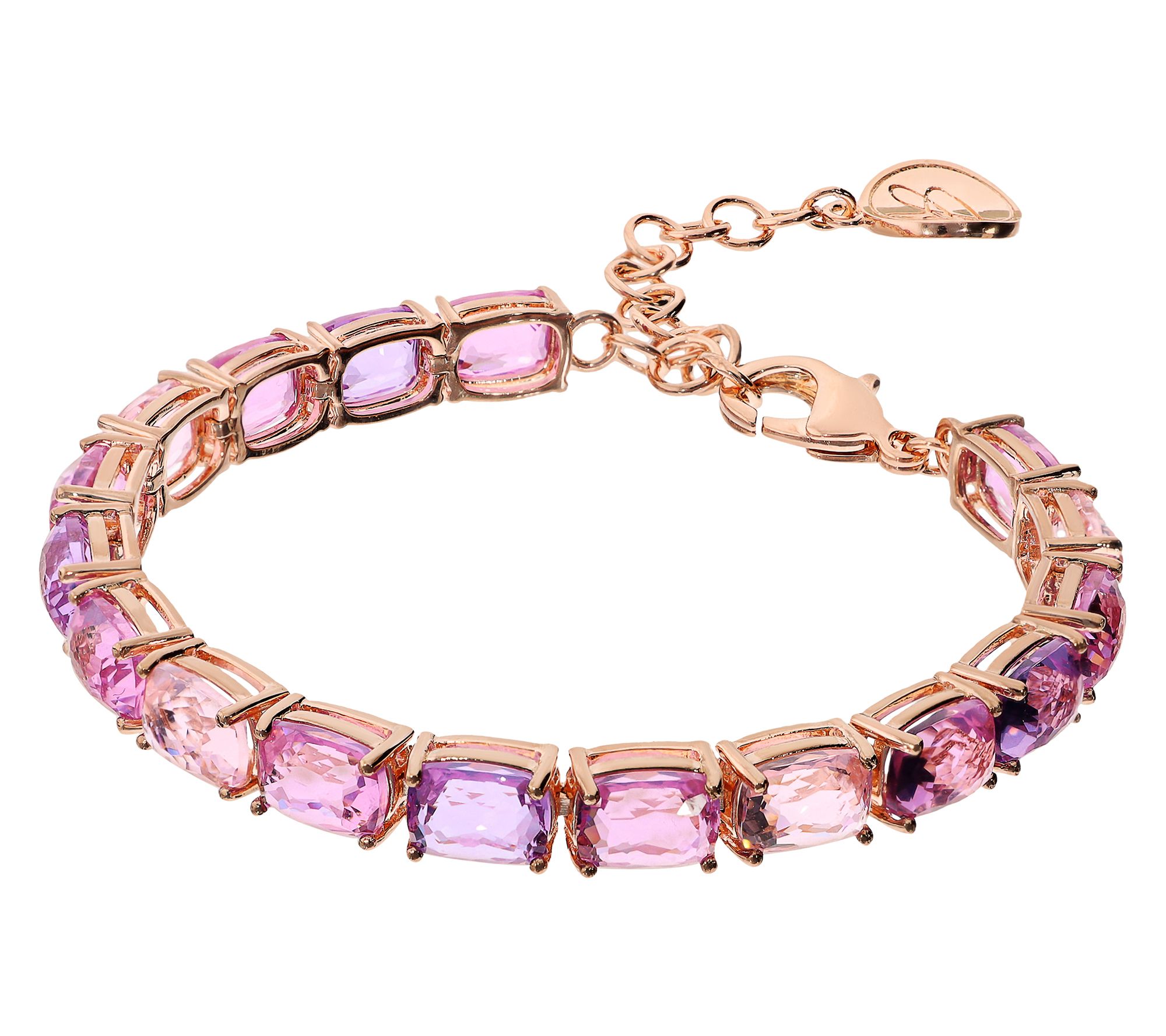 Diamonique x Bronzo Italia Tennis Bracelet