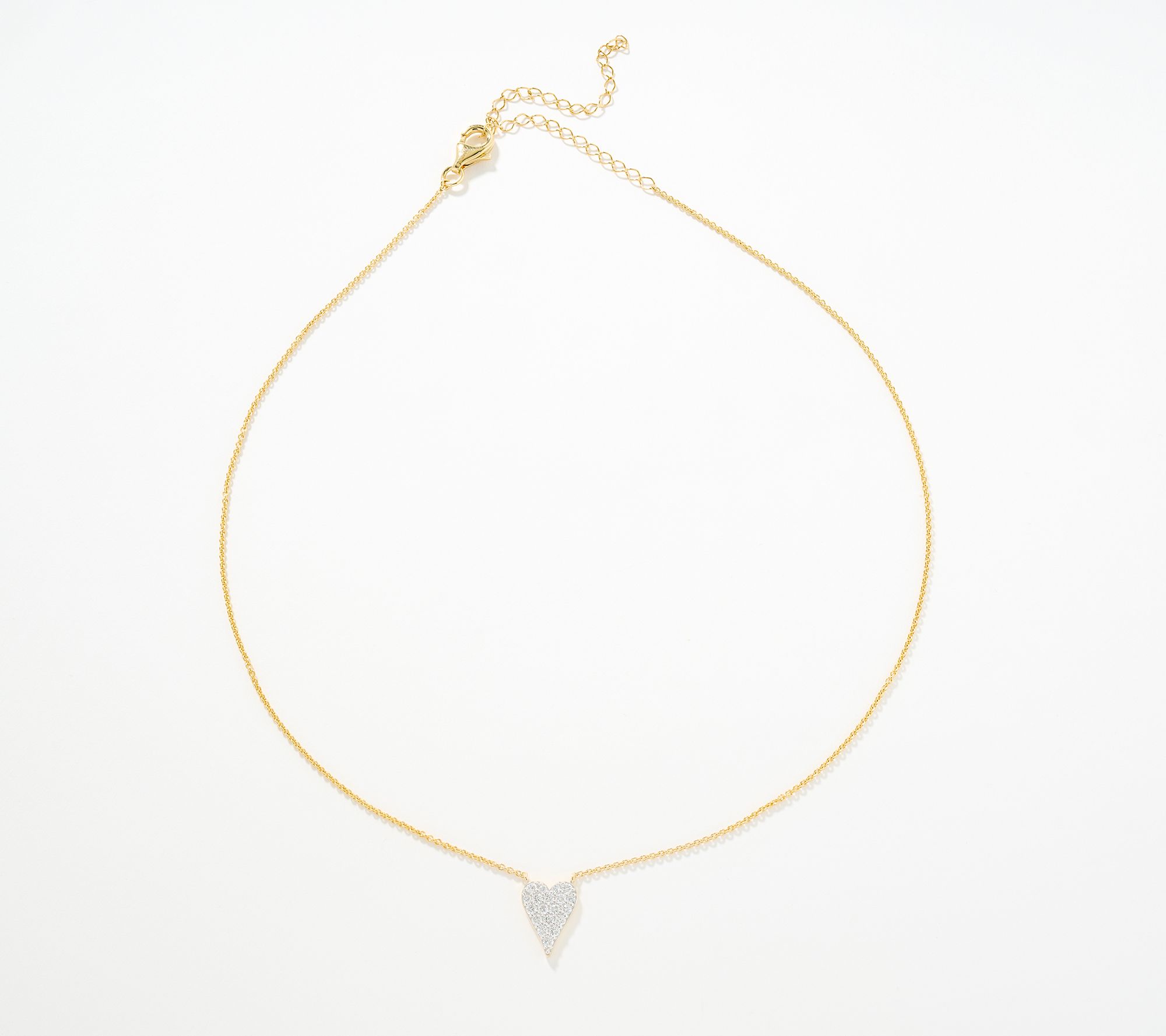 JEN by Jennifer Miller Lab Grown Diamond 0.50ct Heart Necklace