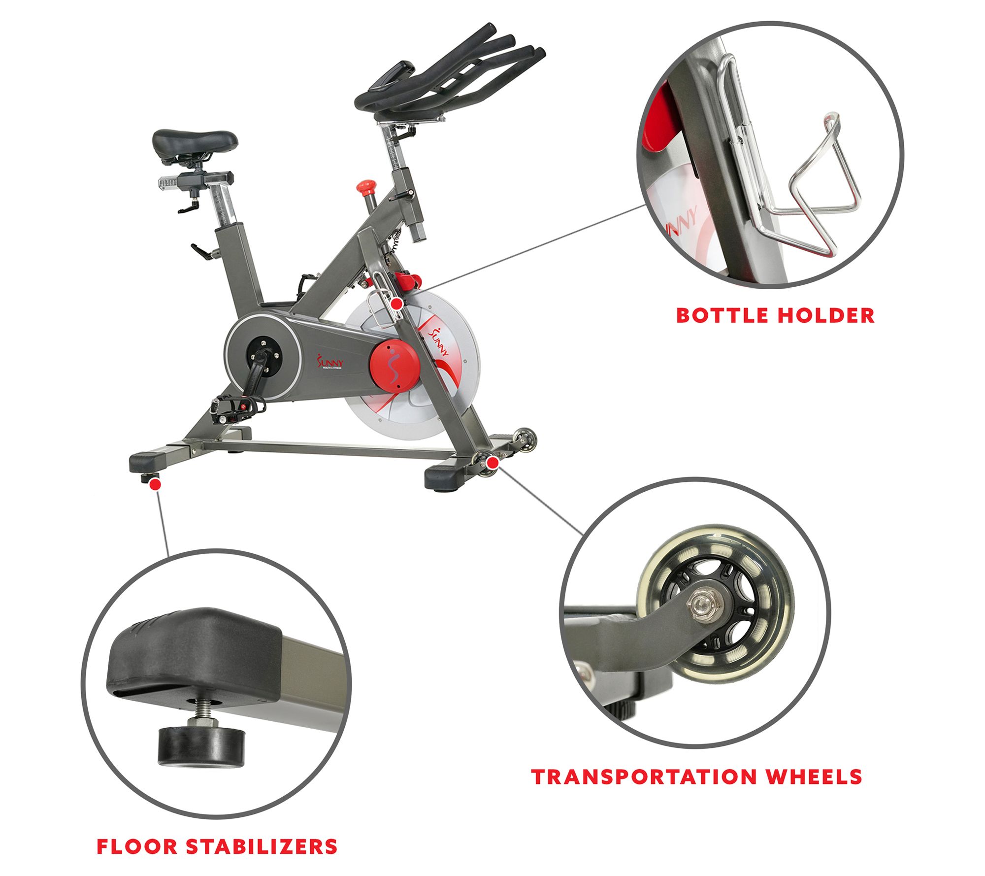 Sunny Fitness Indoor Training Cycling Fitness Bike