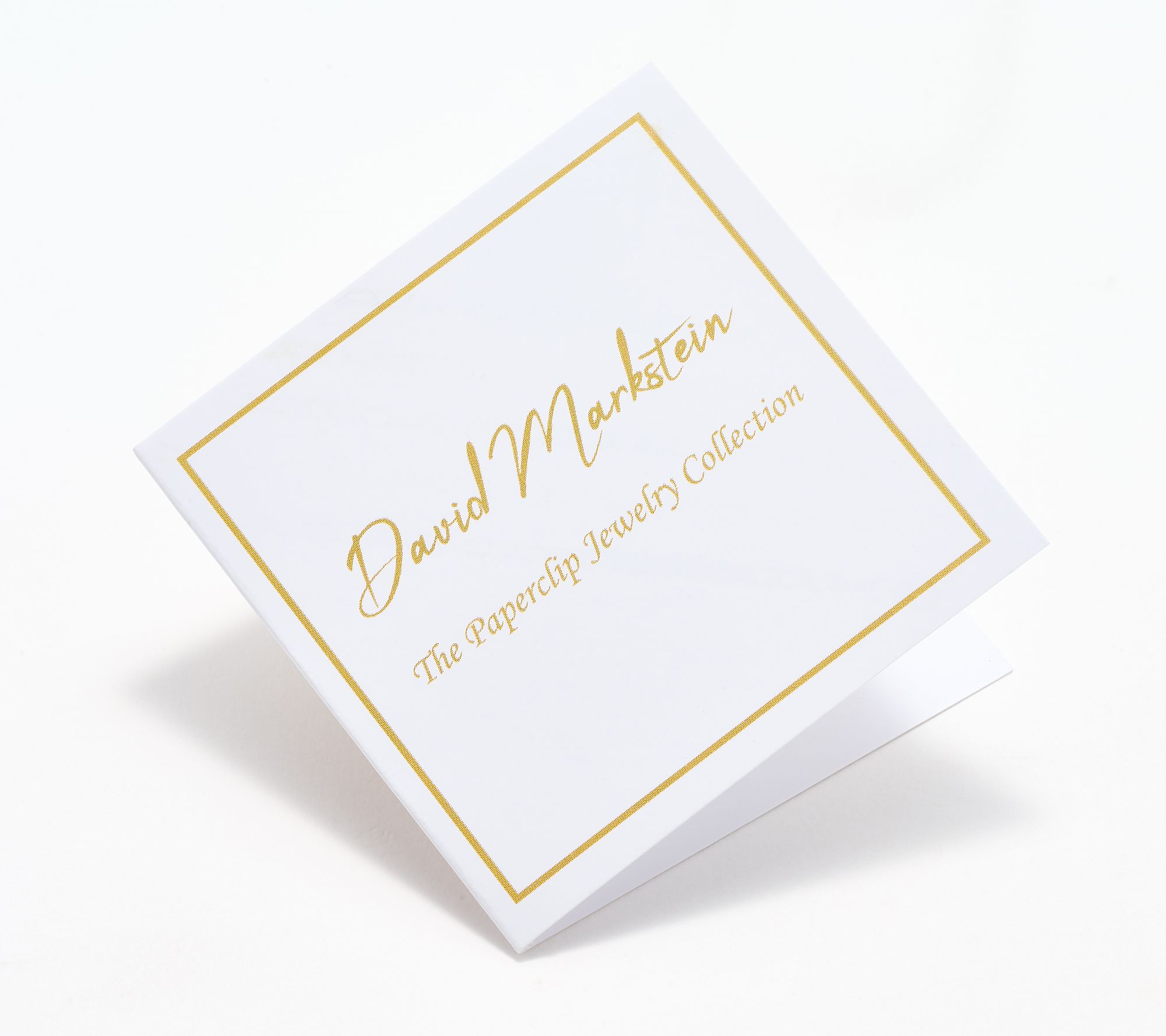 David Markstein Bronze Premiere Luxe Paper Clip Necklace, 22