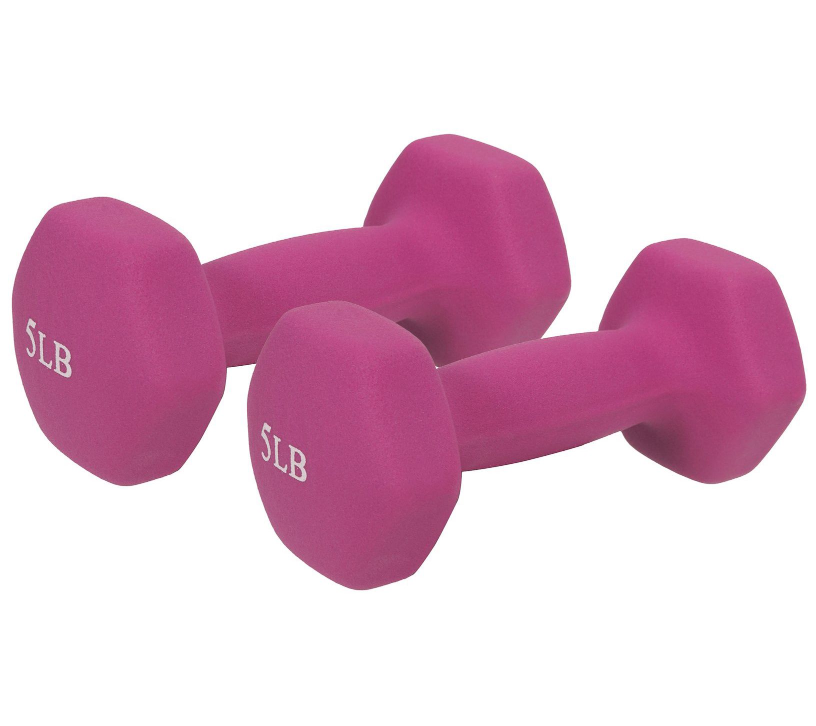 Sunny Health & Fitness Neoprene 5-lb Dumbbell Pair