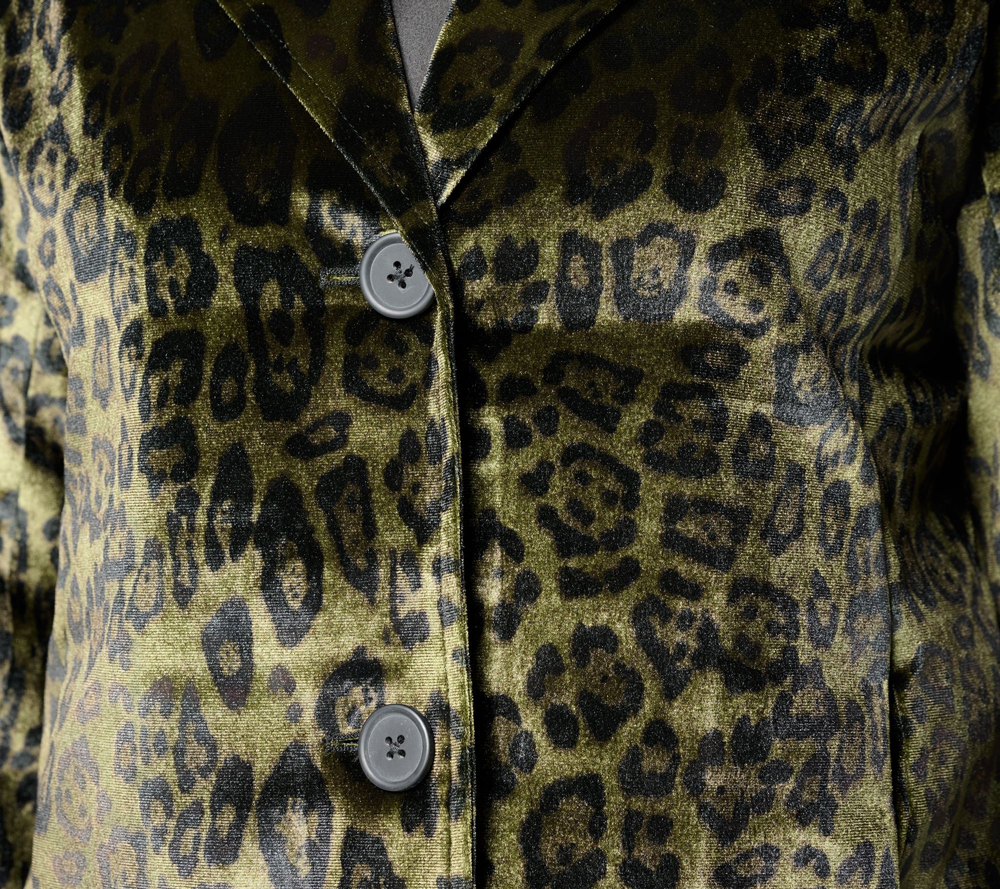 by Stacy London Single Breasted Velvet Blazer